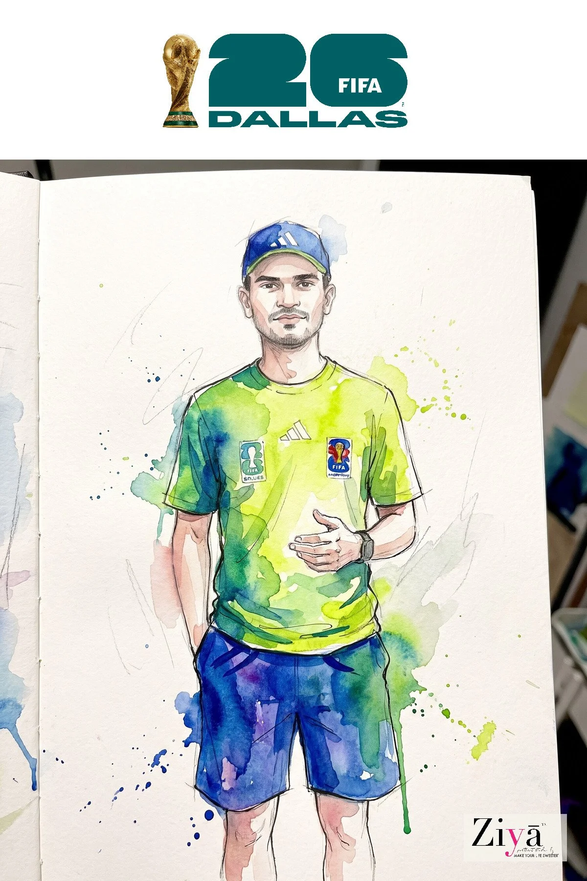 ZIYĀ AI Watercolor Portrait Experience - FIFA WORLD CUP - ON THE PITCH - VOLUNTEER PARTY - 1784152598_107.jpg