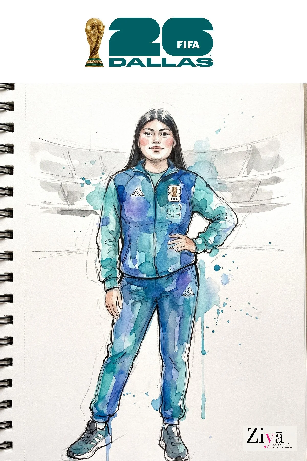 ZIYĀ AI Watercolor Portrait Experience - FIFA WORLD CUP - ON THE PITCH - VOLUNTEER PARTY - 1784152991_118.jpg