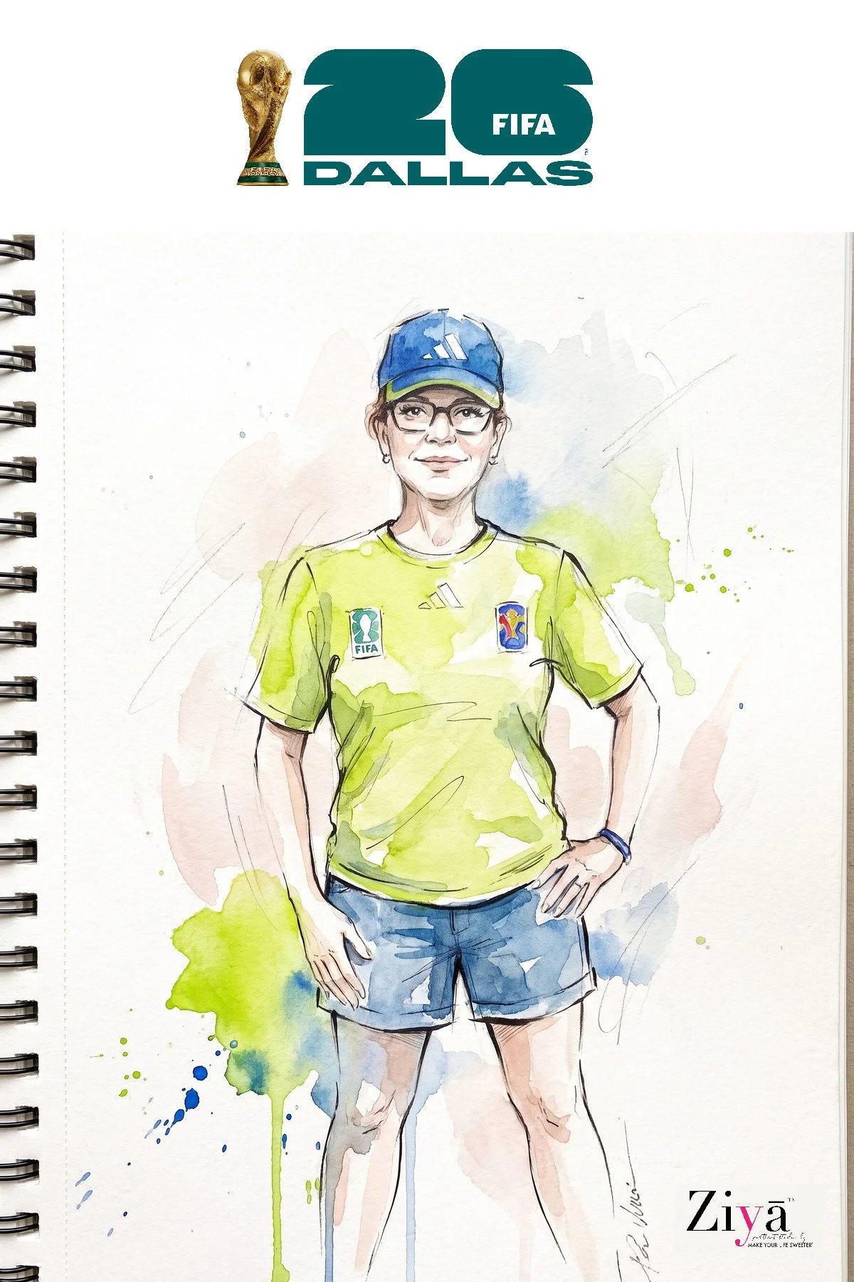 ZIYĀ AI Watercolor Portrait Experience - FIFA WORLD CUP - ON THE PITCH - VOLUNTEER PARTY - 1784147747_67.jpg