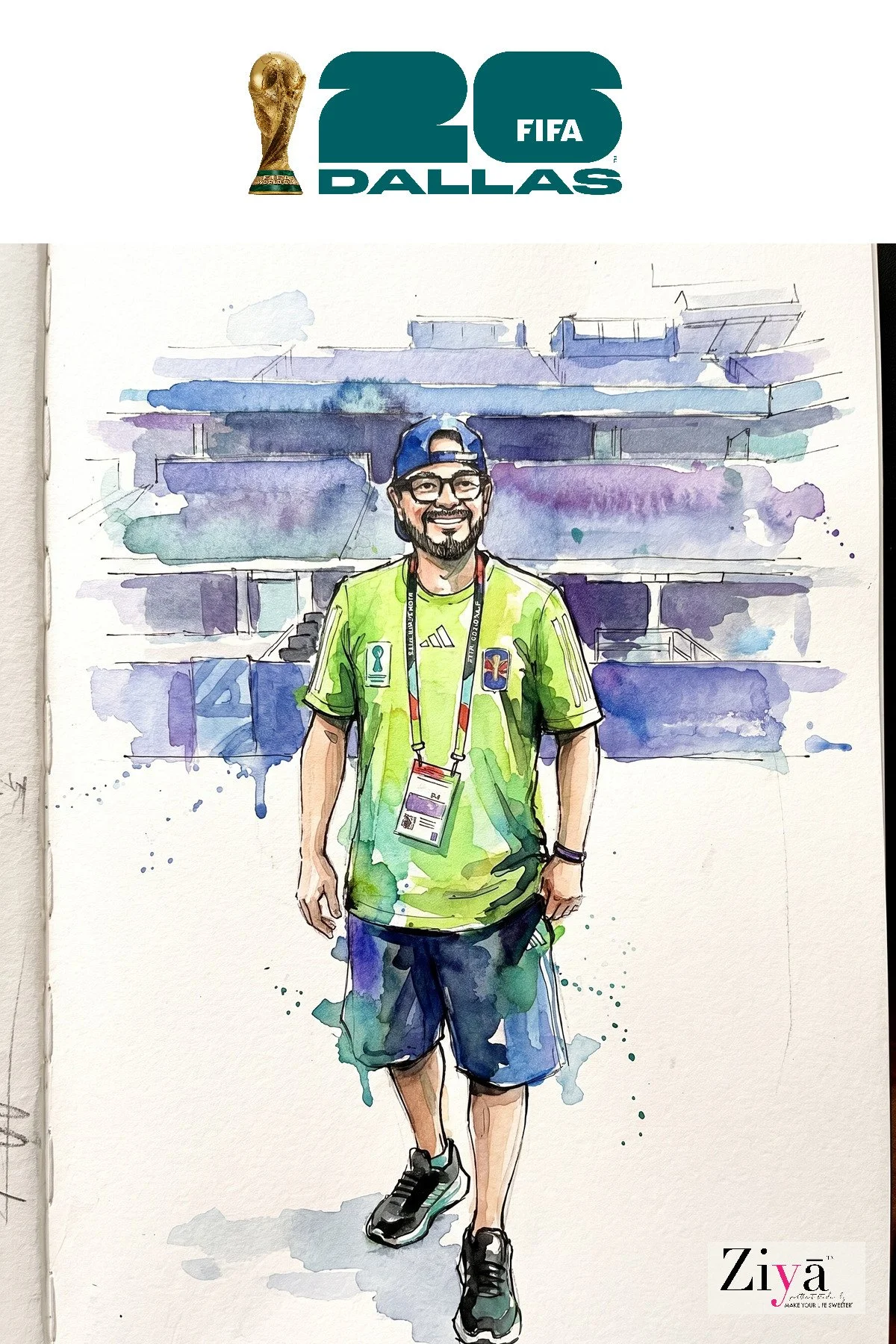 ZIYĀ AI Watercolor Portrait Experience - FIFA WORLD CUP - ON THE PITCH - VOLUNTEER PARTY - ZIYĀ AI Watercolor Portrait Experience - FIFA WORLD CUP - ON THE PITCH - VOLUNTEER PARTY - 1784145386_16.jpg