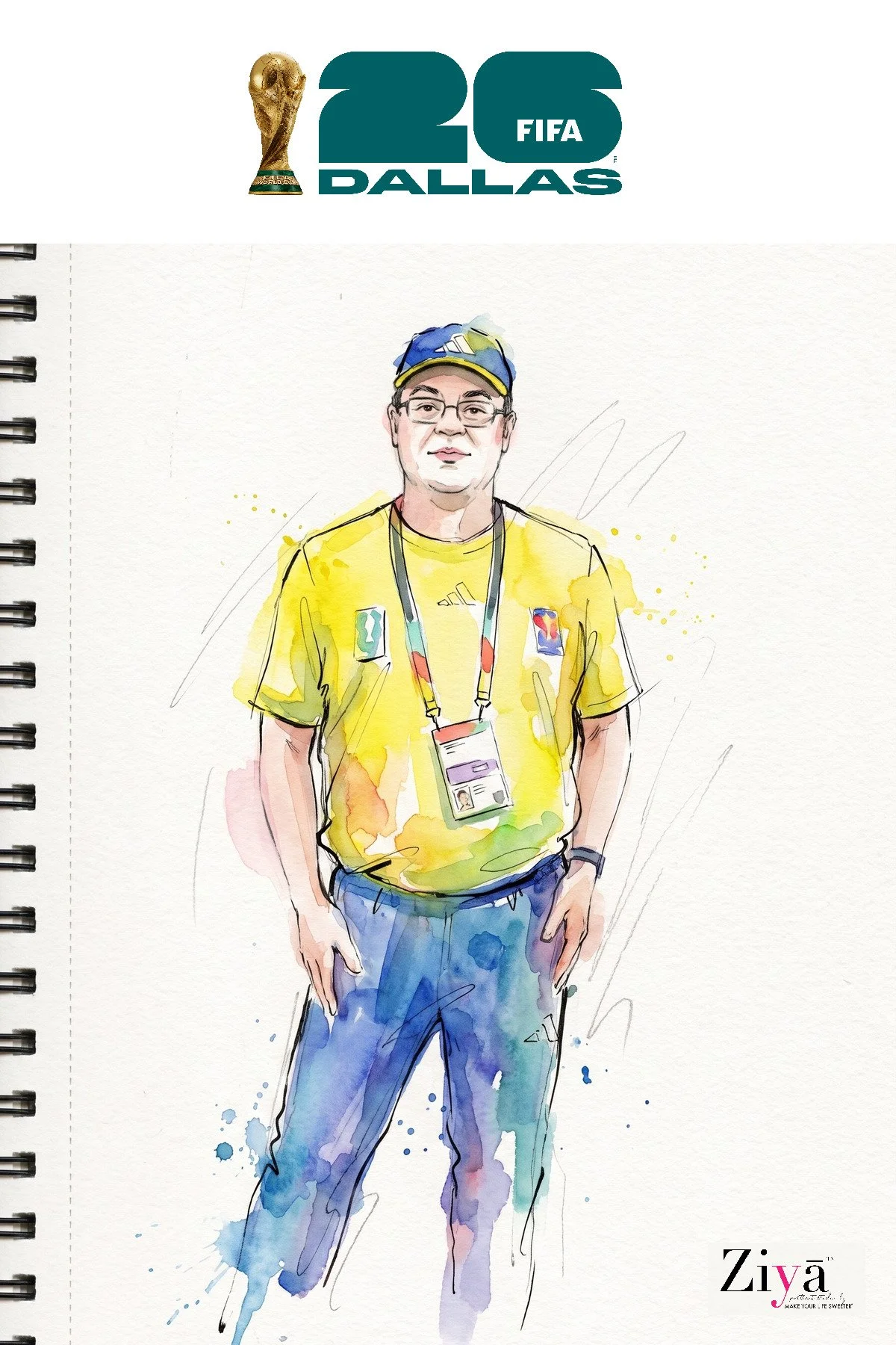 ZIYĀ AI Watercolor Portrait Experience - FIFA WORLD CUP - ON THE PITCH - VOLUNTEER PARTY - ZIYĀ AI Watercolor Portrait Experience - FIFA WORLD CUP - ON THE PITCH - VOLUNTEER PARTY - 1784152758_129.jpg