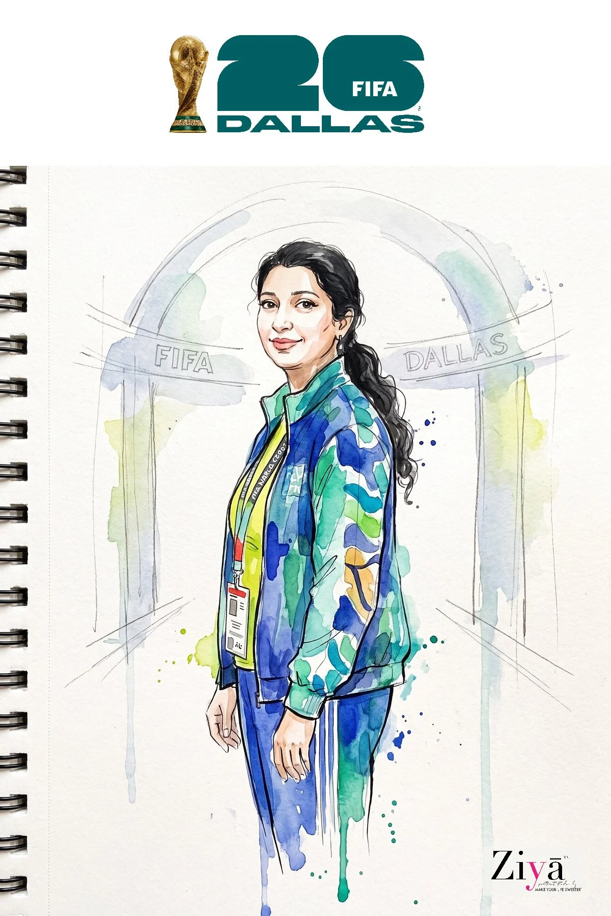 ZIYĀ AI Watercolor Portrait Experience - FIFA WORLD CUP - ON THE PITCH - VOLUNTEER PARTY - ZIYĀ AI Watercolor Portrait Experience - FIFA WORLD CUP - ON THE PITCH - VOLUNTEER PARTY - 1784152897_134.jpg