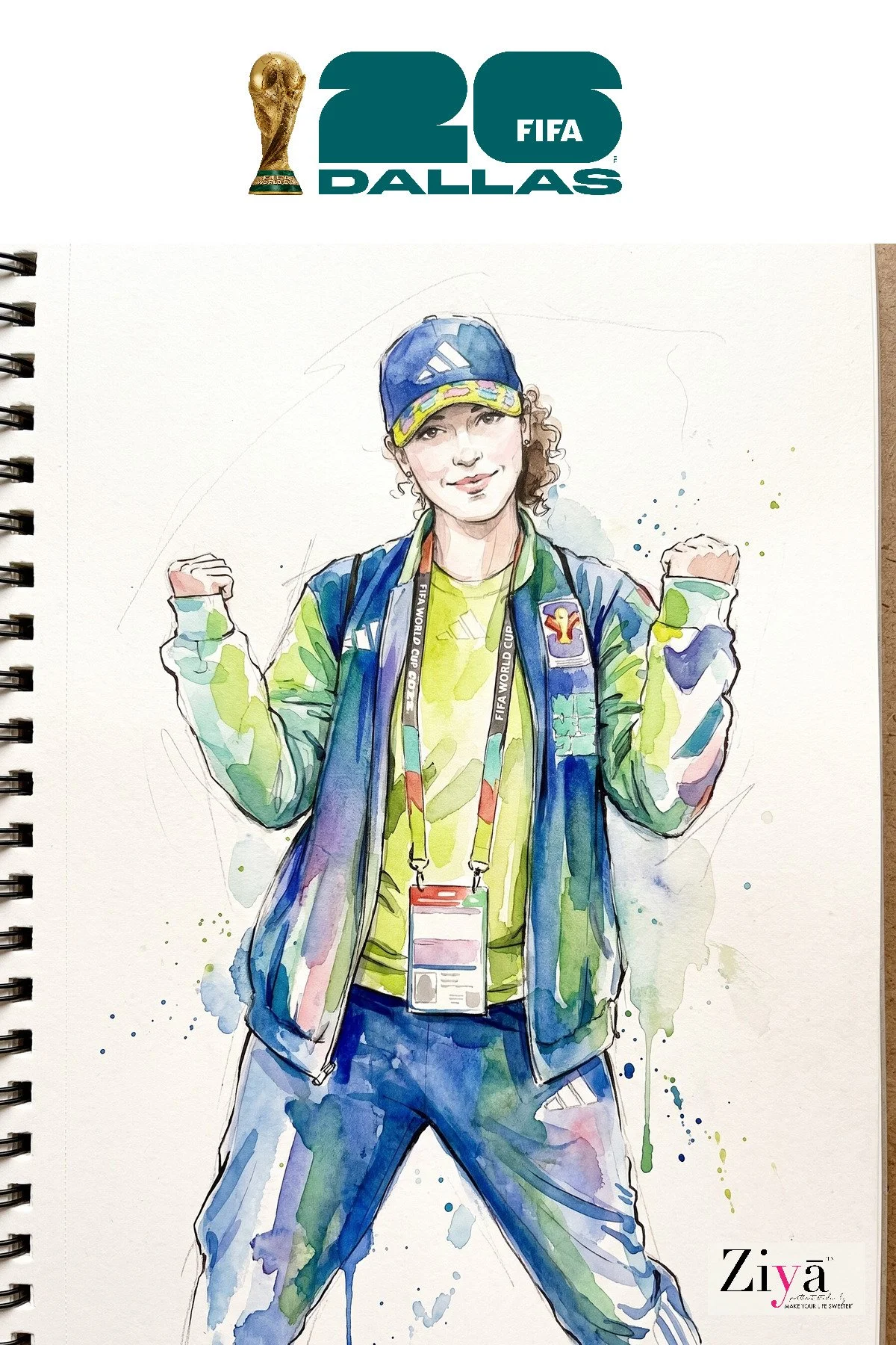 ZIYĀ AI Watercolor Portrait Experience - FIFA WORLD CUP - ON THE PITCH - VOLUNTEER PARTY - ZIYĀ AI Watercolor Portrait Experience - FIFA WORLD CUP - ON THE PITCH - VOLUNTEER PARTY - 1784151500_104.jpg