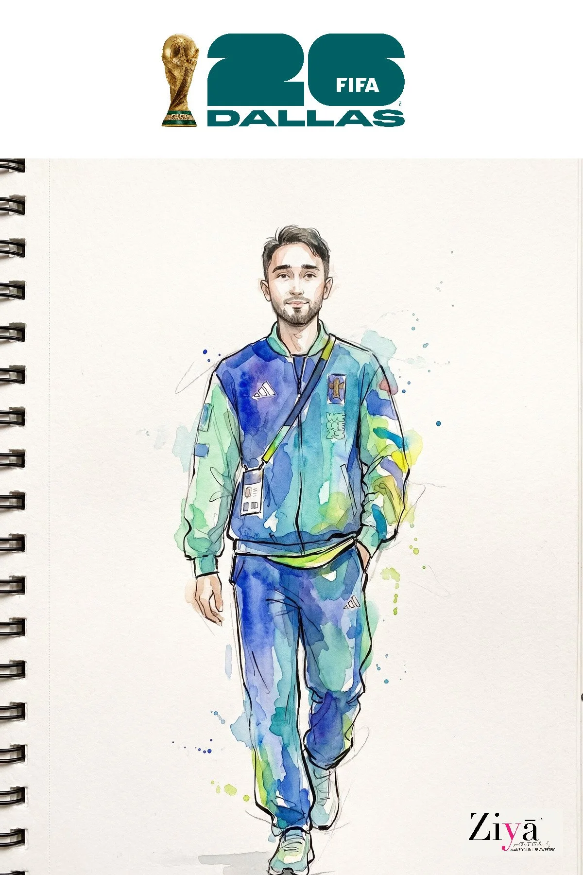 ZIYĀ AI Watercolor Portrait Experience - FIFA WORLD CUP - ON THE PITCH - VOLUNTEER PARTY - ZIYĀ AI Watercolor Portrait Experience - FIFA WORLD CUP - ON THE PITCH - VOLUNTEER PARTY - 1784153026_140.jpg