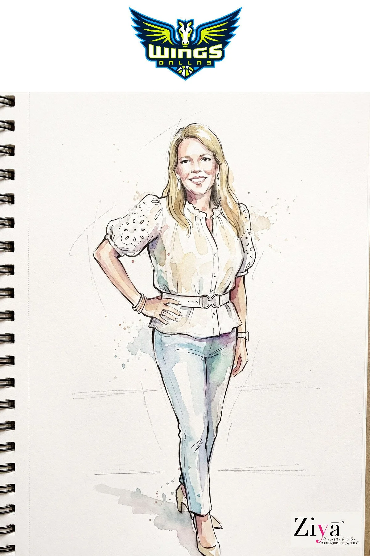MAKE YOUR LIFE SWEETER - ZIYĀ AI Watercolor Portrait Experience - DALLAS WINGS WATERCOLOR - 1787264592_17.jpg