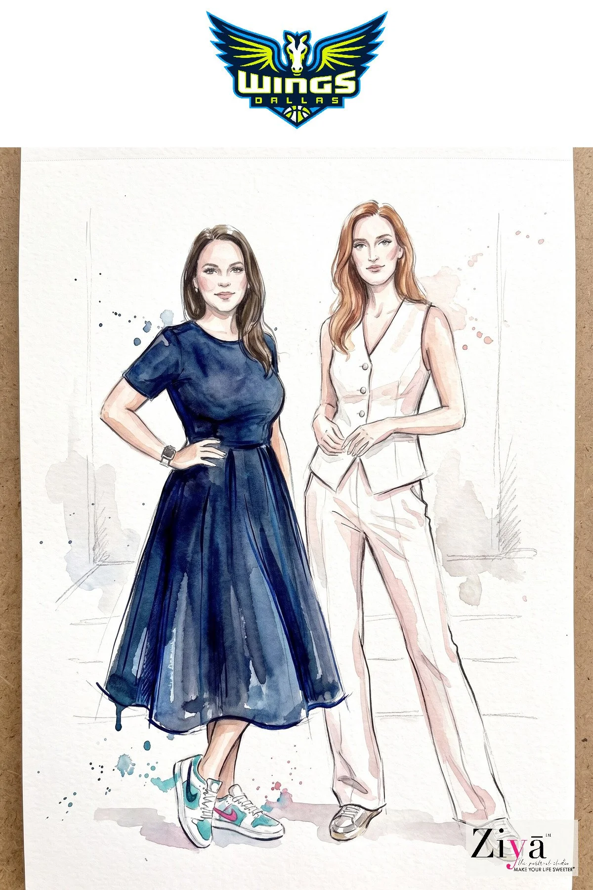 MAKE YOUR LIFE SWEETER - ZIYĀ AI Watercolor Portrait Experience - DALLAS WINGS WATERCOLOR - 1787264751_19.jpg