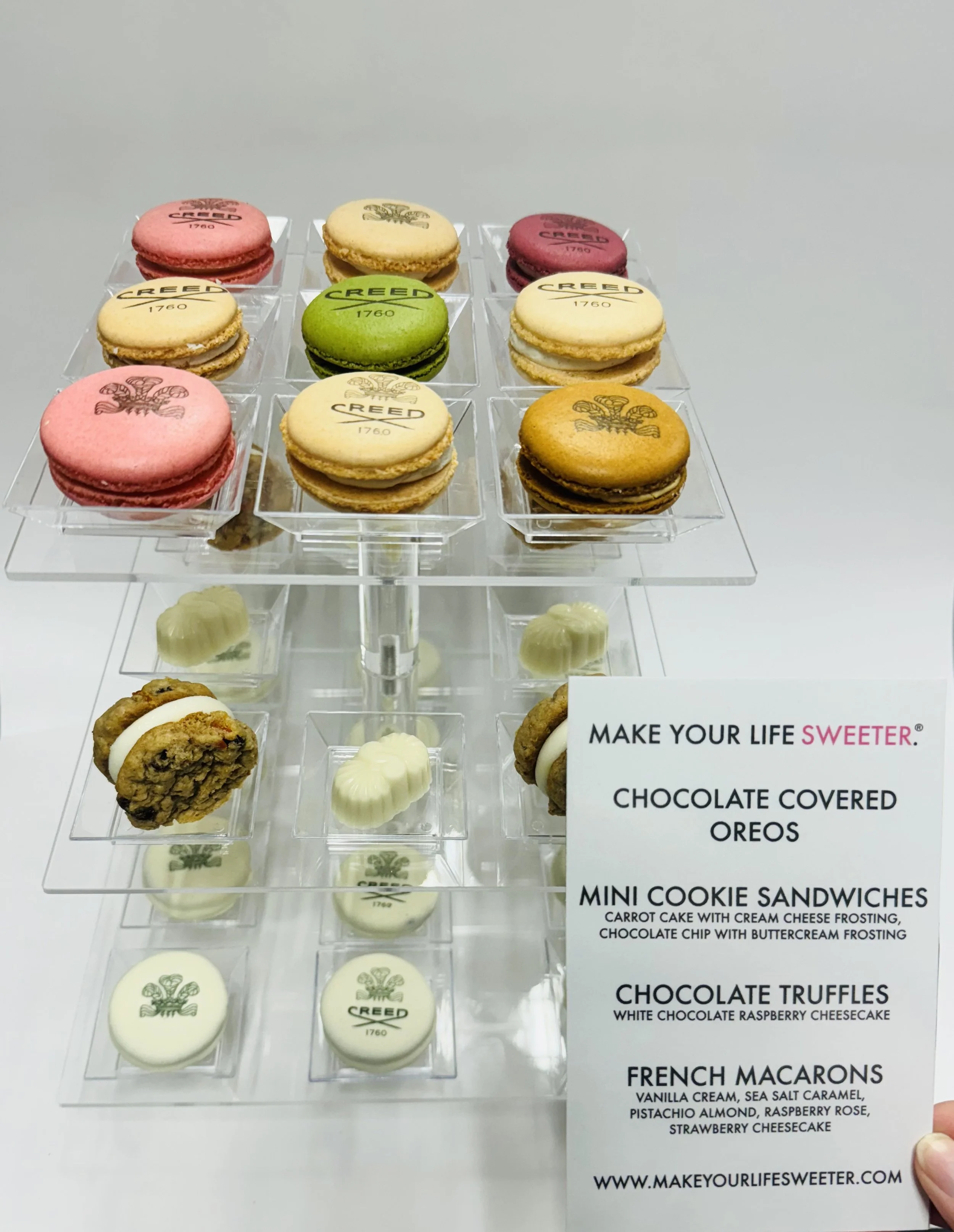 Custom curated dessert tower - Make Your Life Sweeter