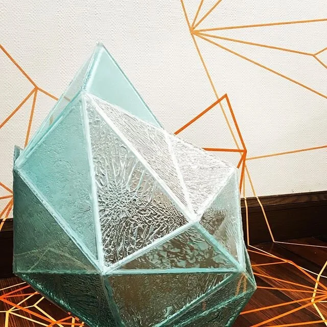 I have a show opening TONIGHT from 5:30-7:30 @jbs_bonsackgallery 
Thanks to everyone who helped with installation, especially this guy! ❤️❤️❤️