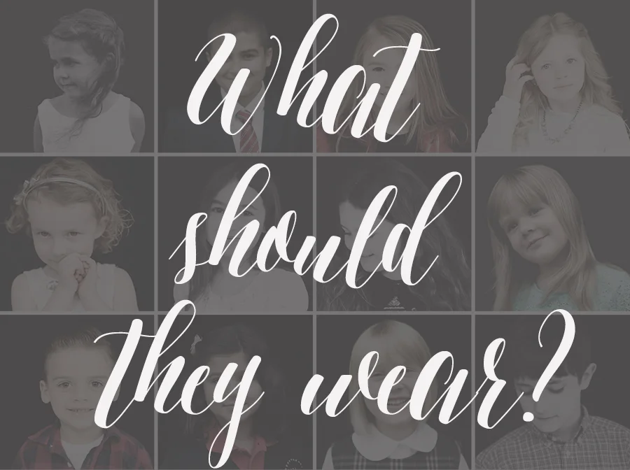 School Pictures can be hard for some parents... but here is a good rule. Keep it simple!