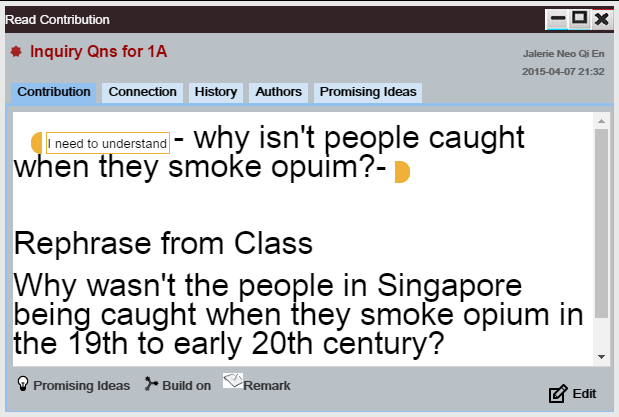 Fig. 2. The over-arching inquiry question.