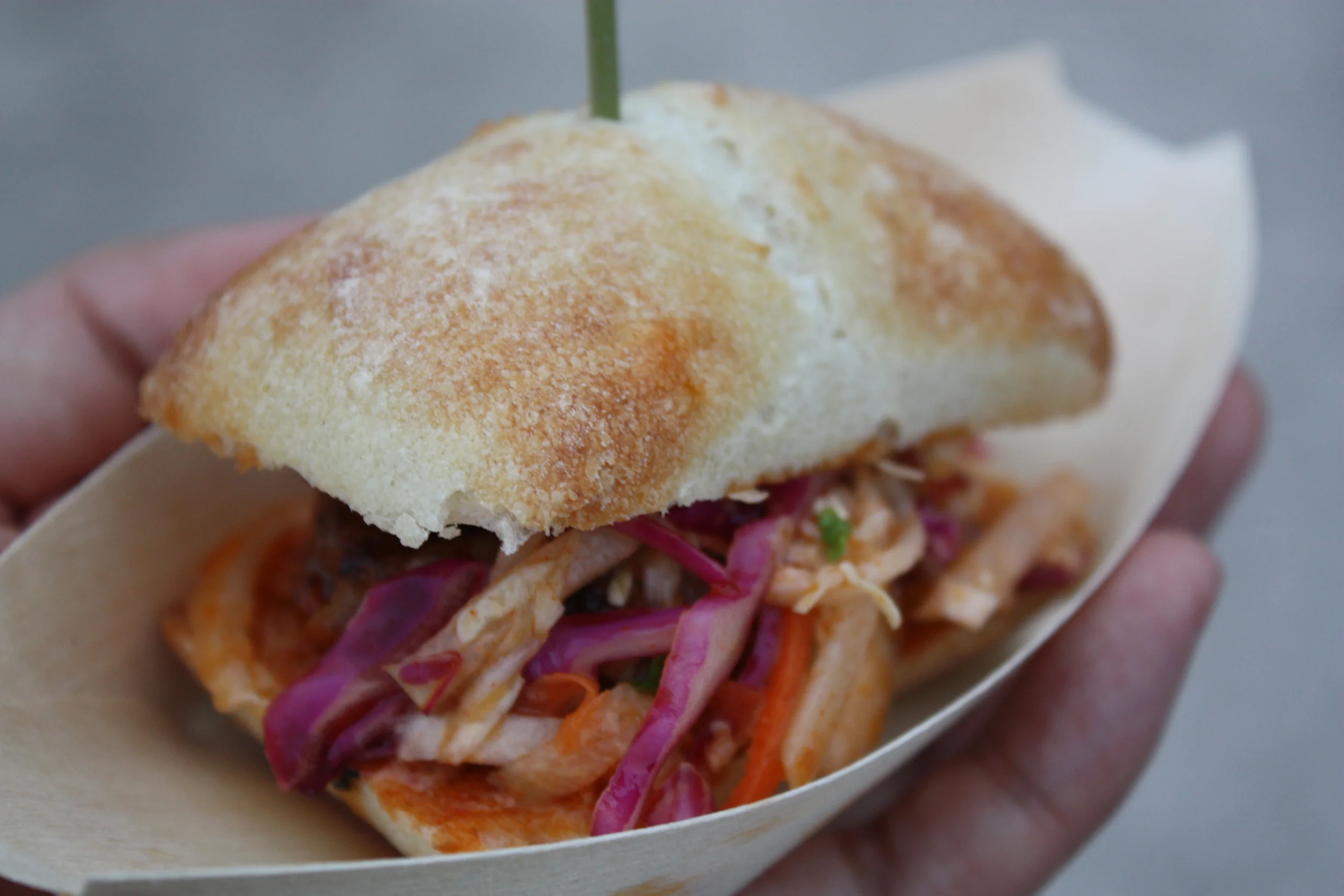 Choripan - Pork Chorizo, Chipotle Mayo, Slaw + Bun
