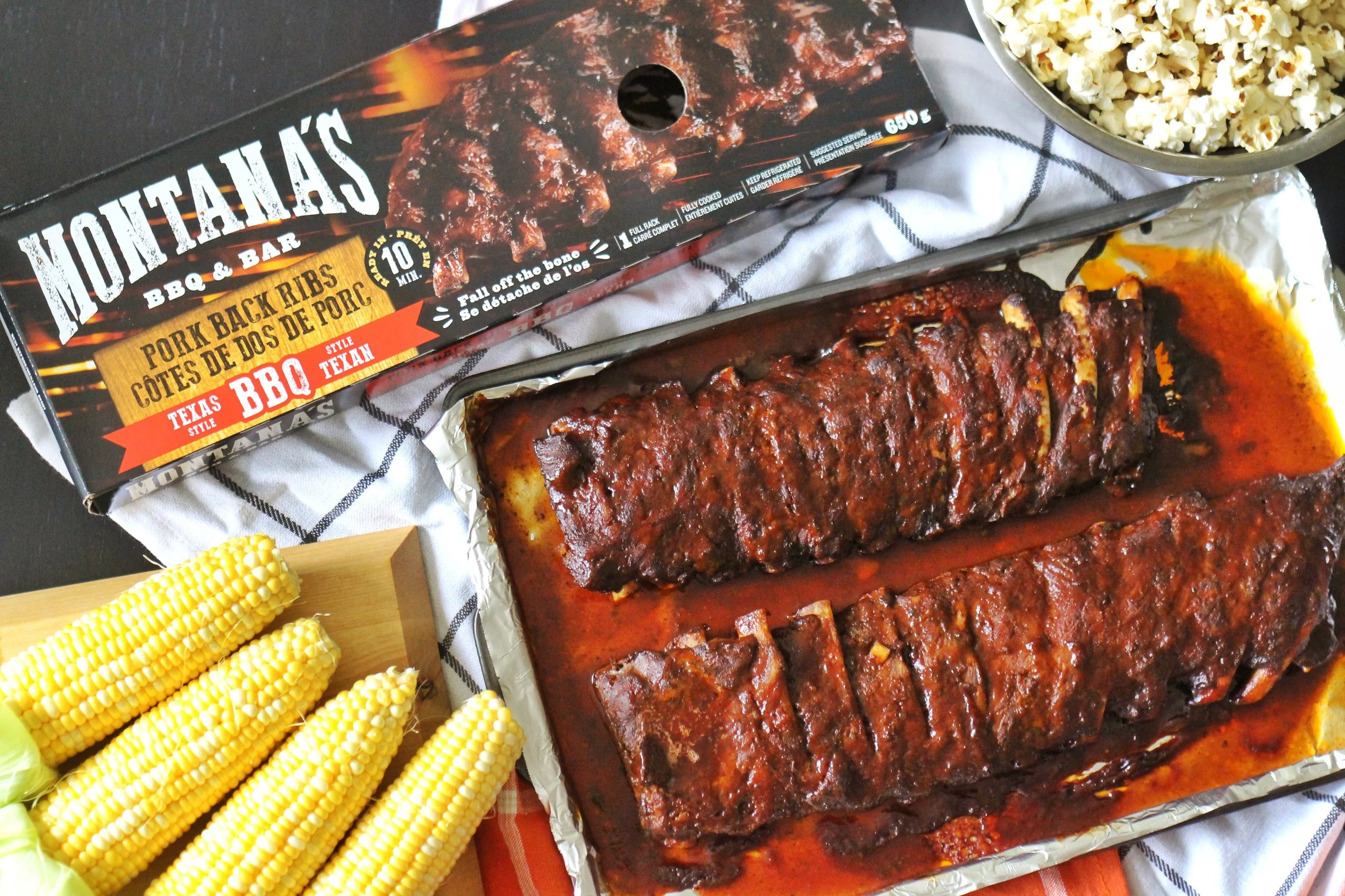 Football Month With Montana's Ready-To-Eat Ribs!
