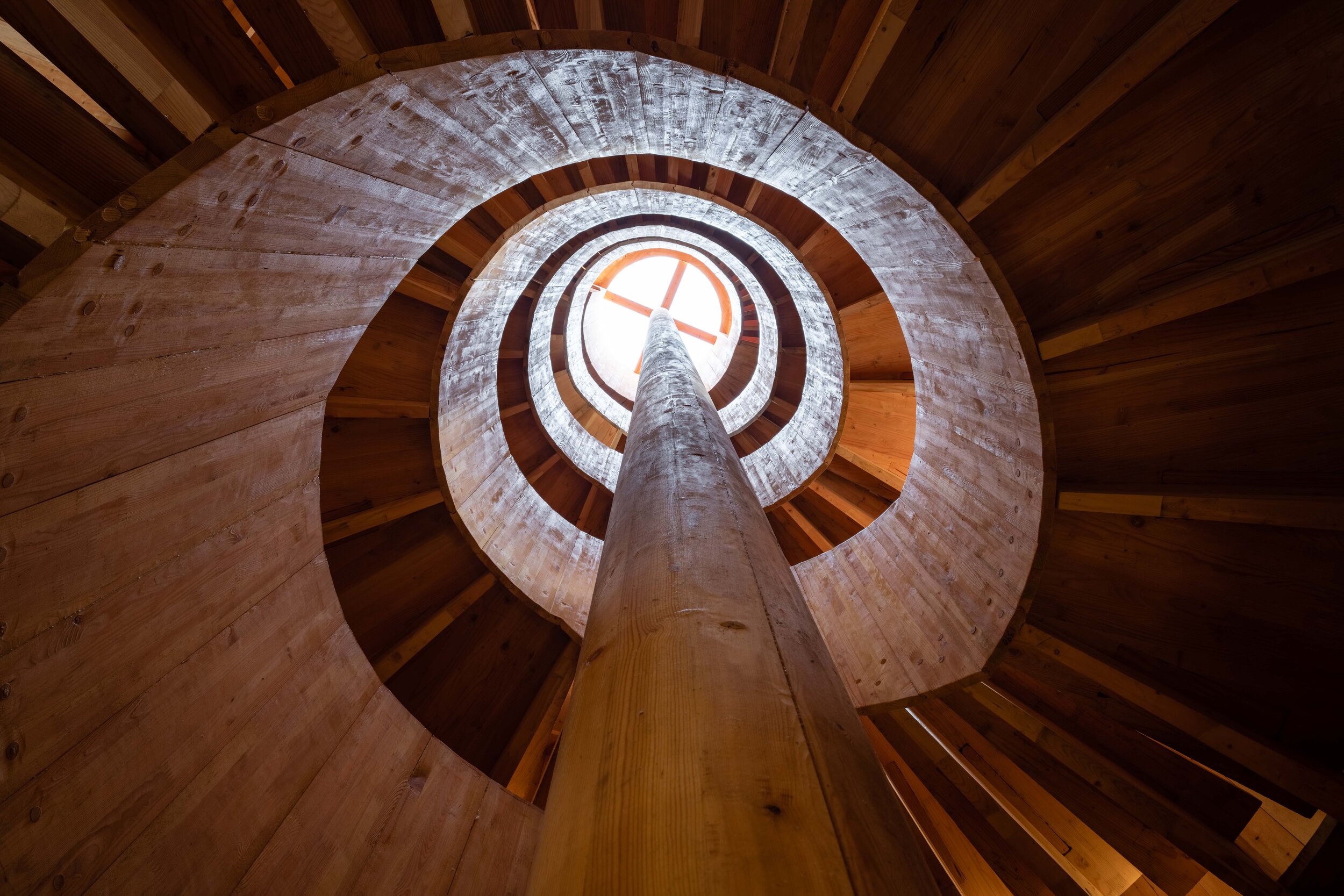 31. 观鸟塔仰视图 ©陈颢 Bottom view inside Wooden Viewing Tower ©Chen Hao.jpg