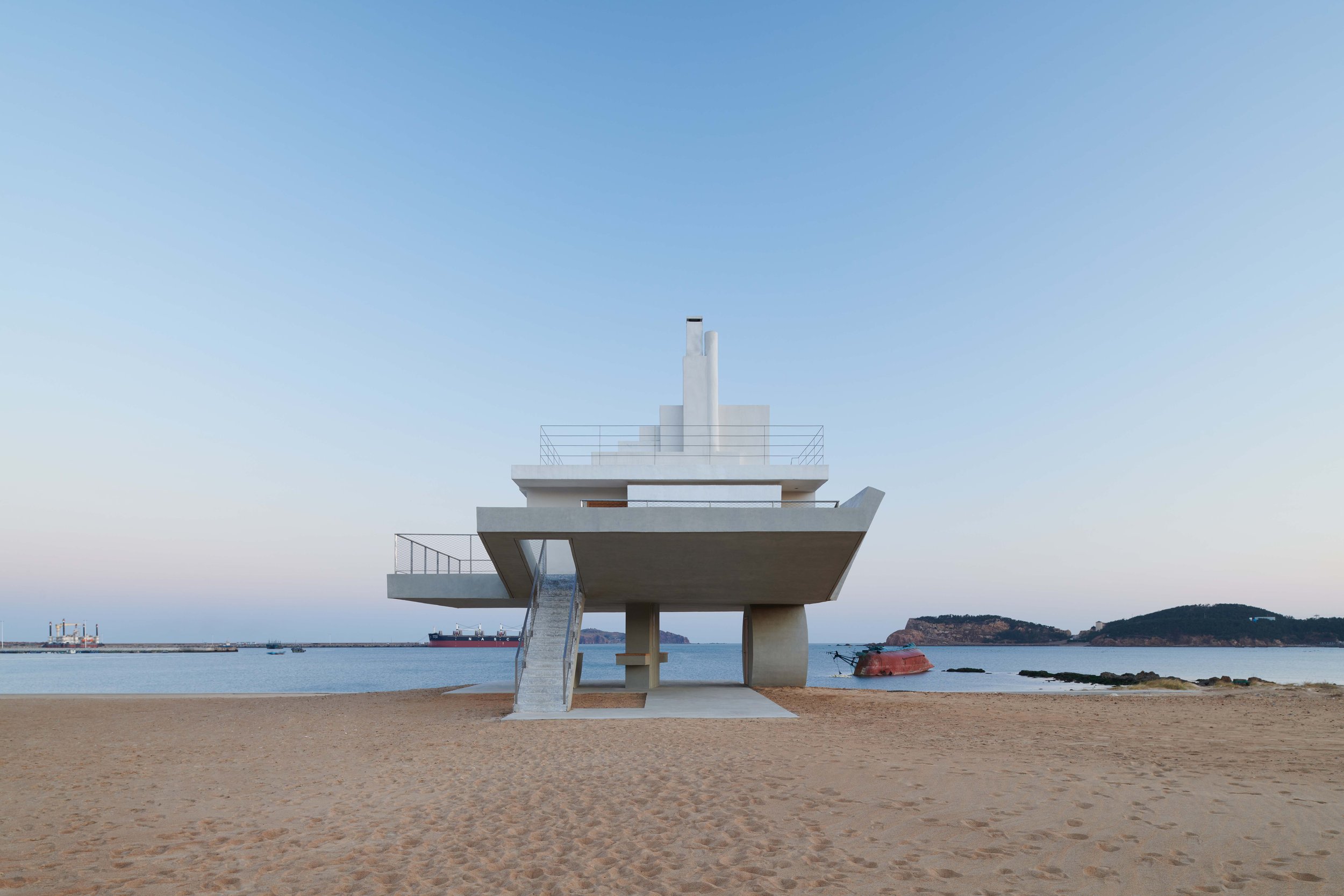 海边浮亭 Seaside Floating Pavilion