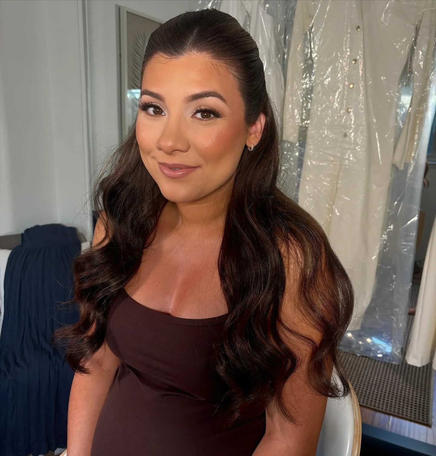 I got the honor of doing makeup for one of my besties of over 20+ years baby shower this last weekend. While I was beyond nervous (because doing another makeup artists makeup is v anxiety for me) I am so blessed to have had a part in such a special d