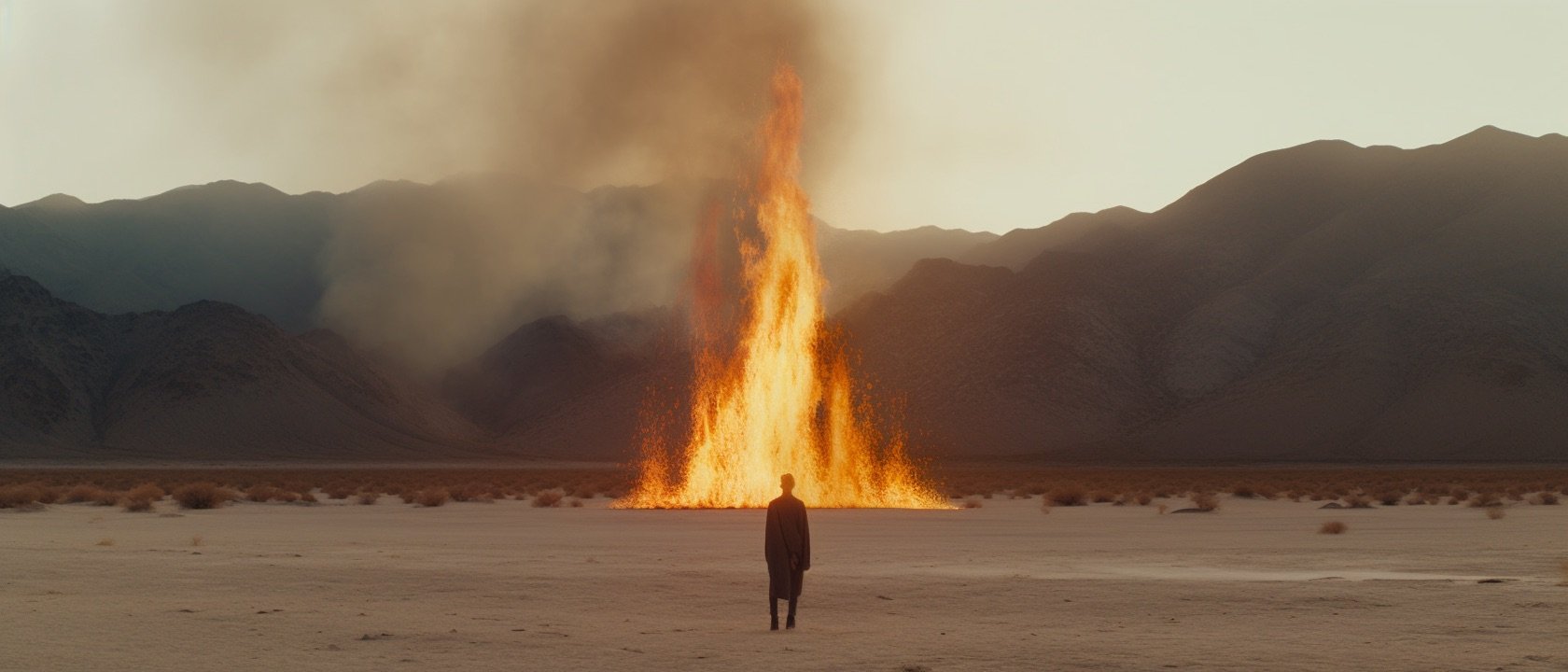 PaulBlundell_A_desert_with_a_fire_in_front_of_mountains_with_a__08ed7d7b-f613-40e2-8342-366fee8ab465.jpeg