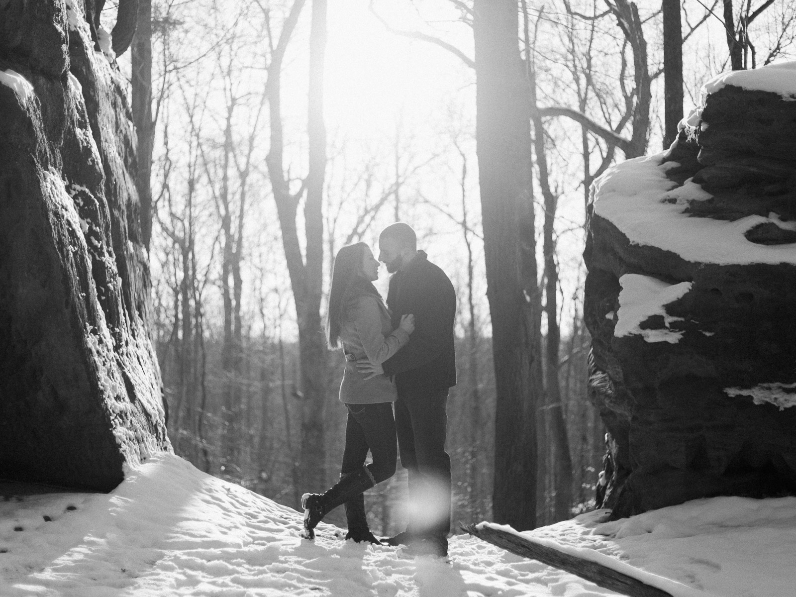 Cuyahoga Valley National Park Engagement Photos by Westlake Wedding Photographer Matt Erickson Photography