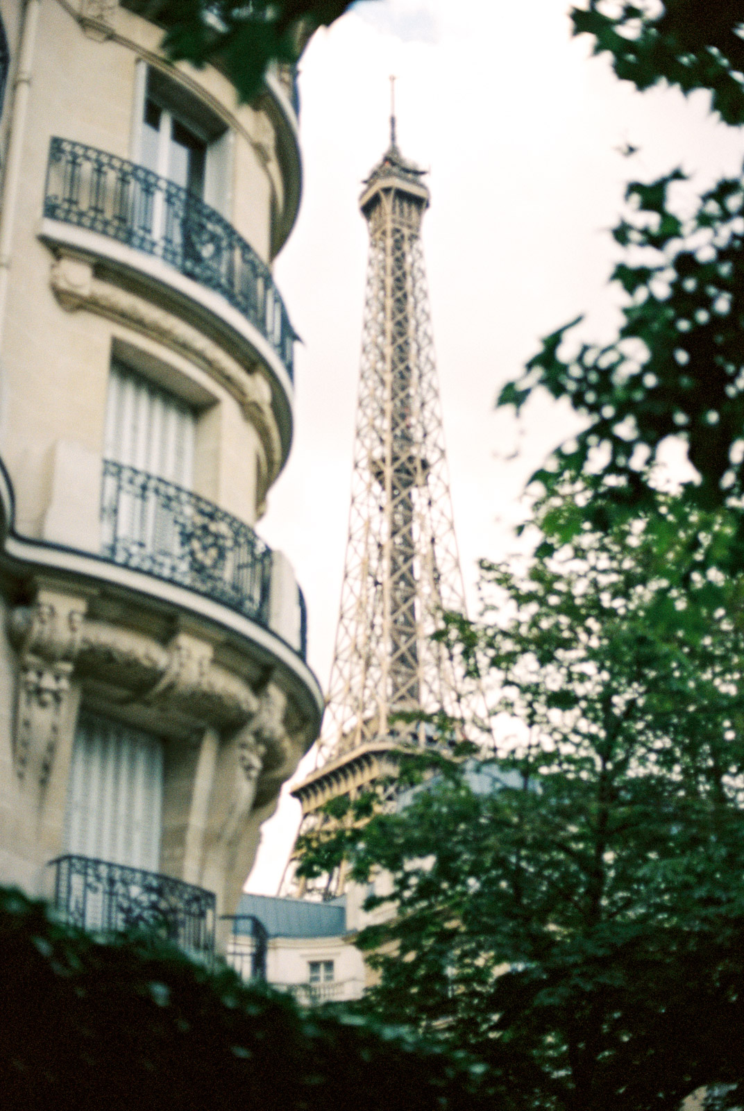 The Eiffel Tower in Paris, France by Destination Wedding Photographer Matt Erickson Photography