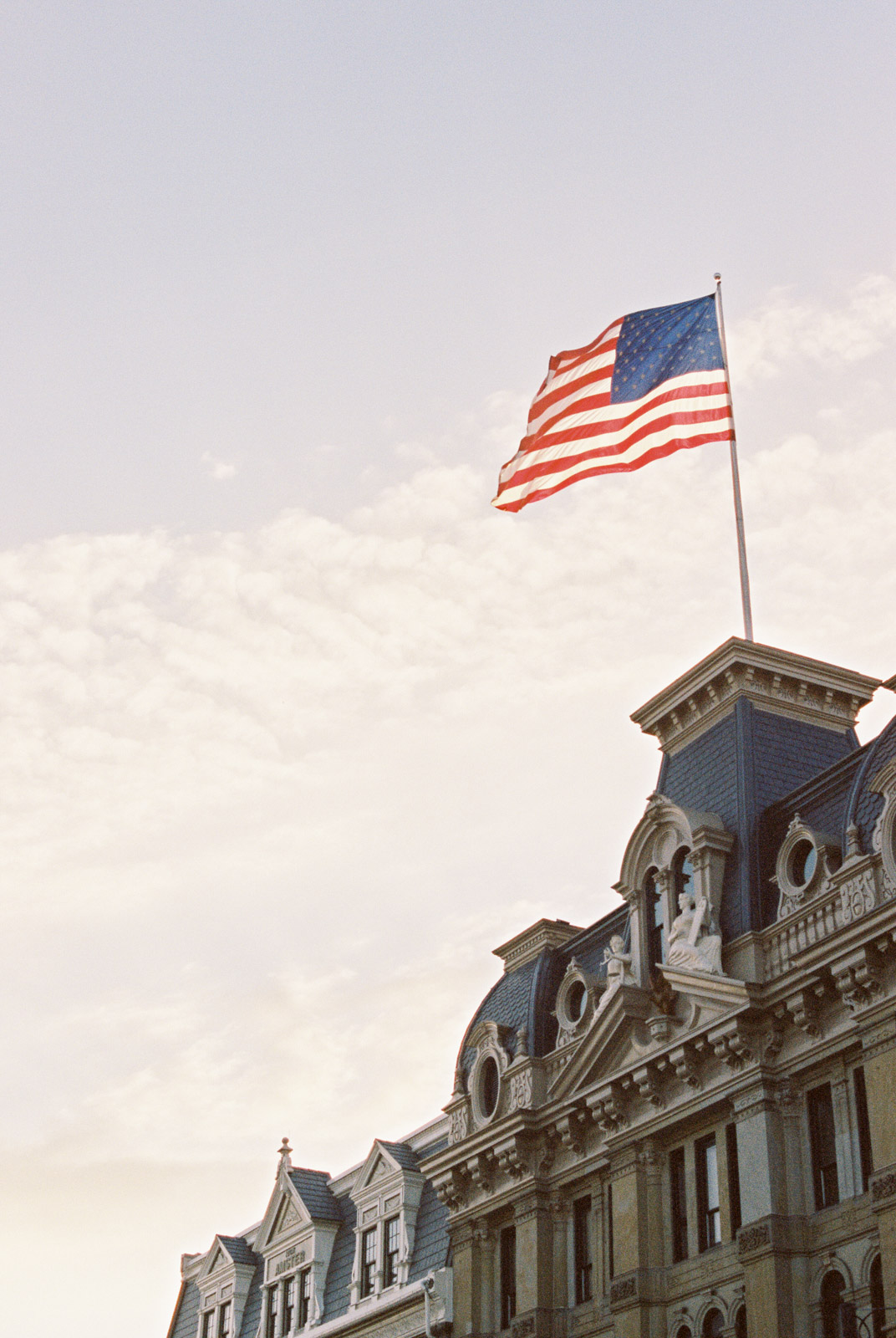 Wayne County Courthouse in Downtown Wooster, Ohio by Wooster Wedding Photographer Matt Erickson Photography