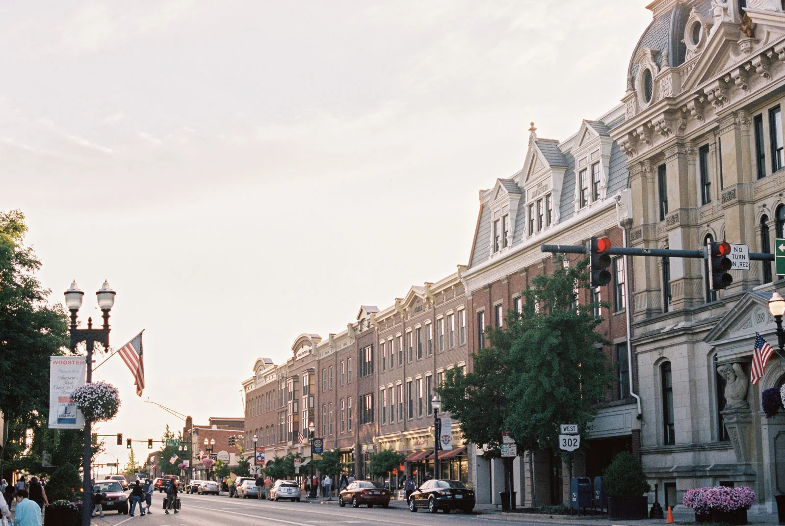 Downtown Wooster, Ohio by Wooster Wedding Photographer Matt Erickson Photography