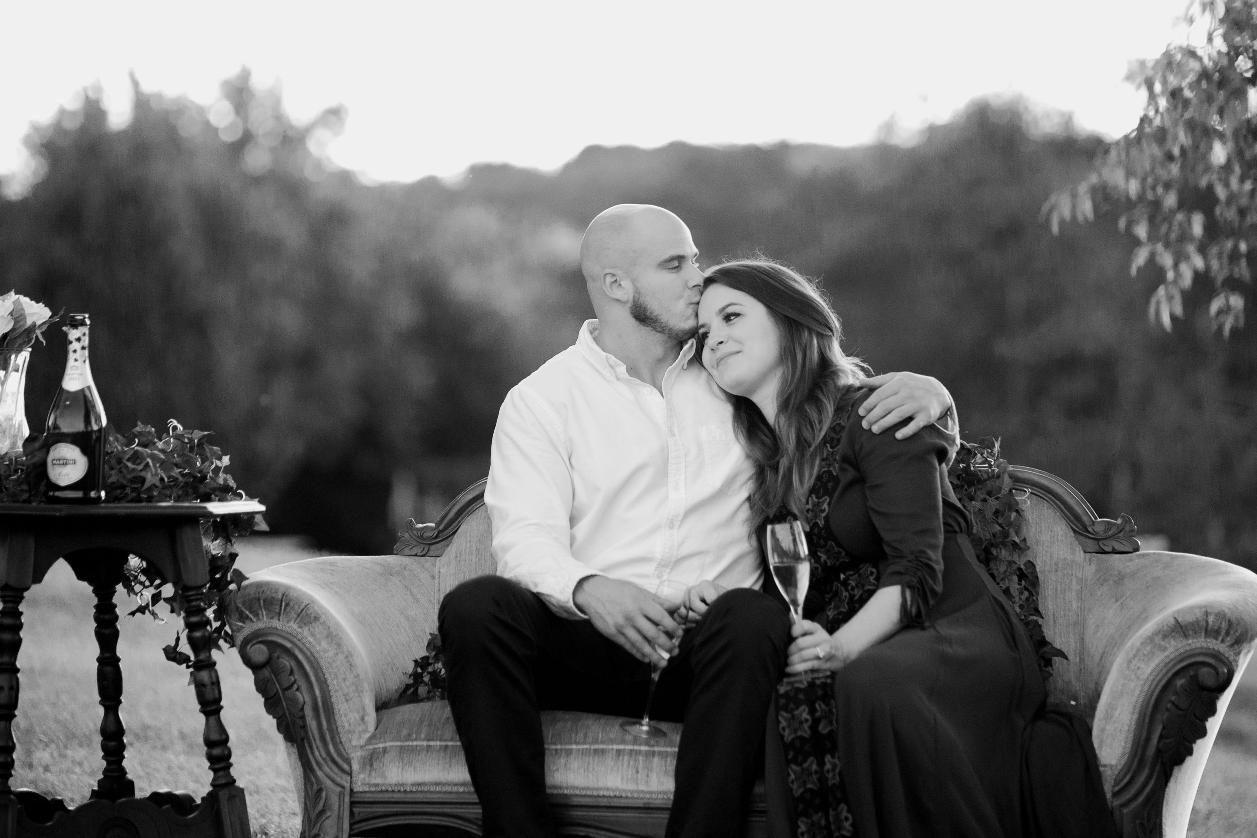 Romantic Engagement Session by Cleveland Wedding Photographer Matt Erickson Photography
