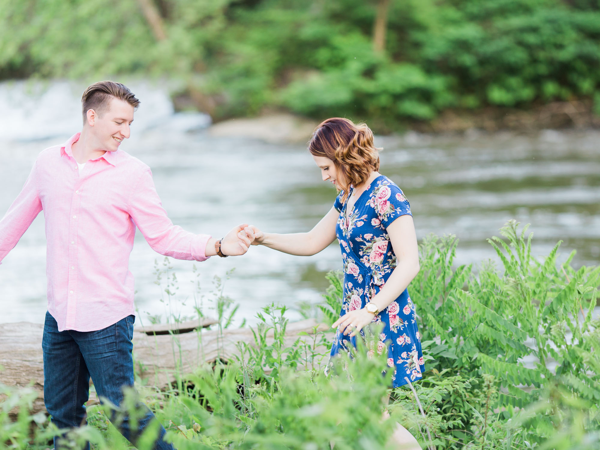Adorable Engagement Session in Peninsula, Ohio by Cleveland Wedding Photographer Matt Erickson Photography
