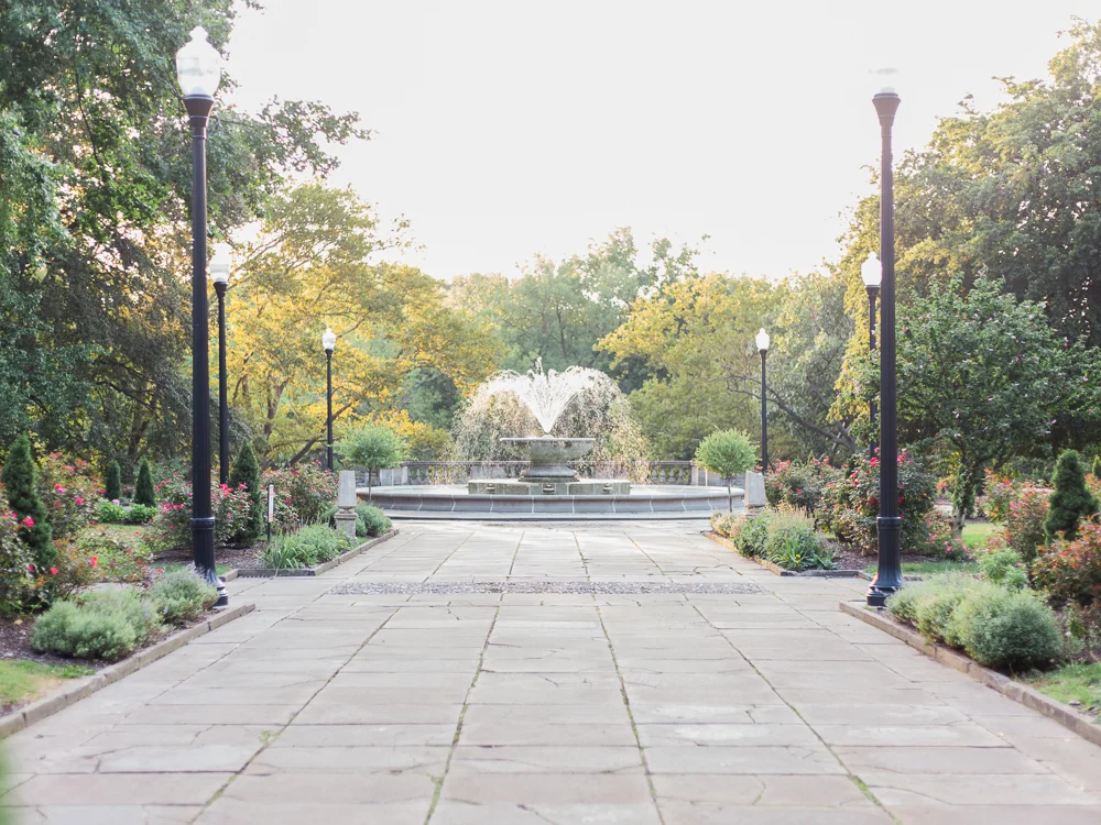 Cleveland Cultural Gardens Italy Fountain