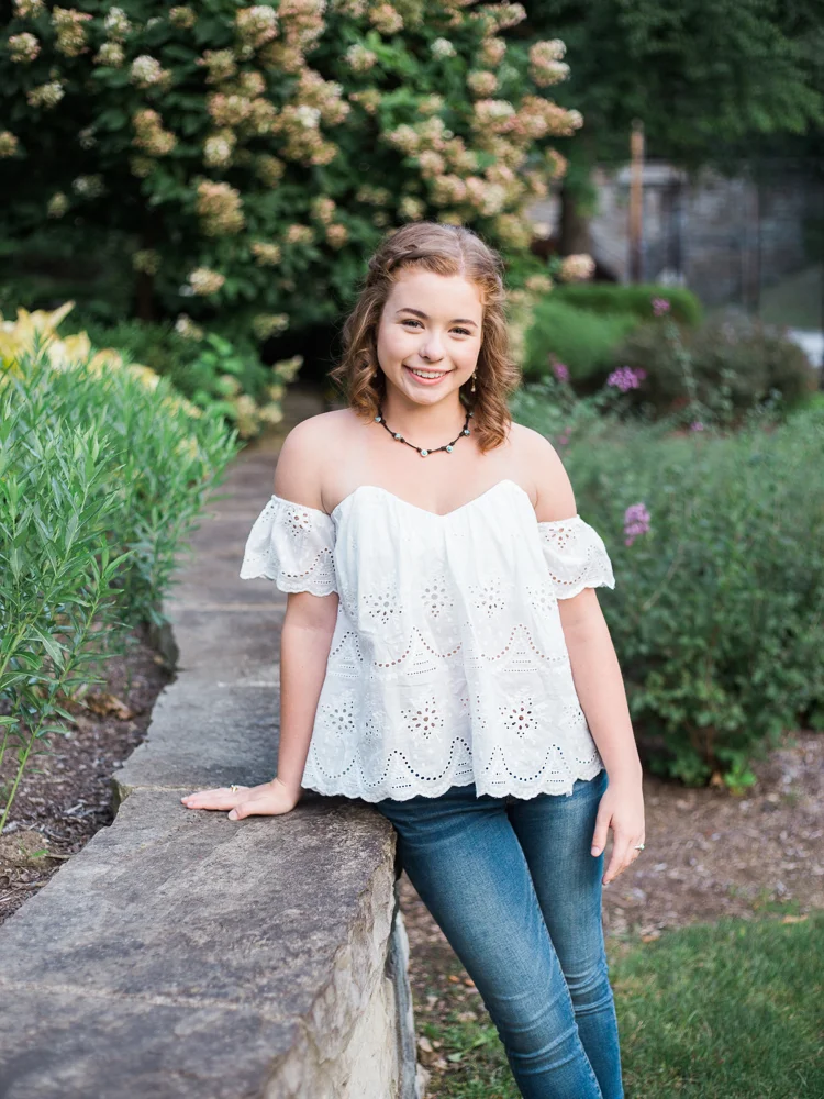 Senior Photos at the Cleveland Cultural Gardens by Cleveland Wedding Photographer Matt Erickson Photography