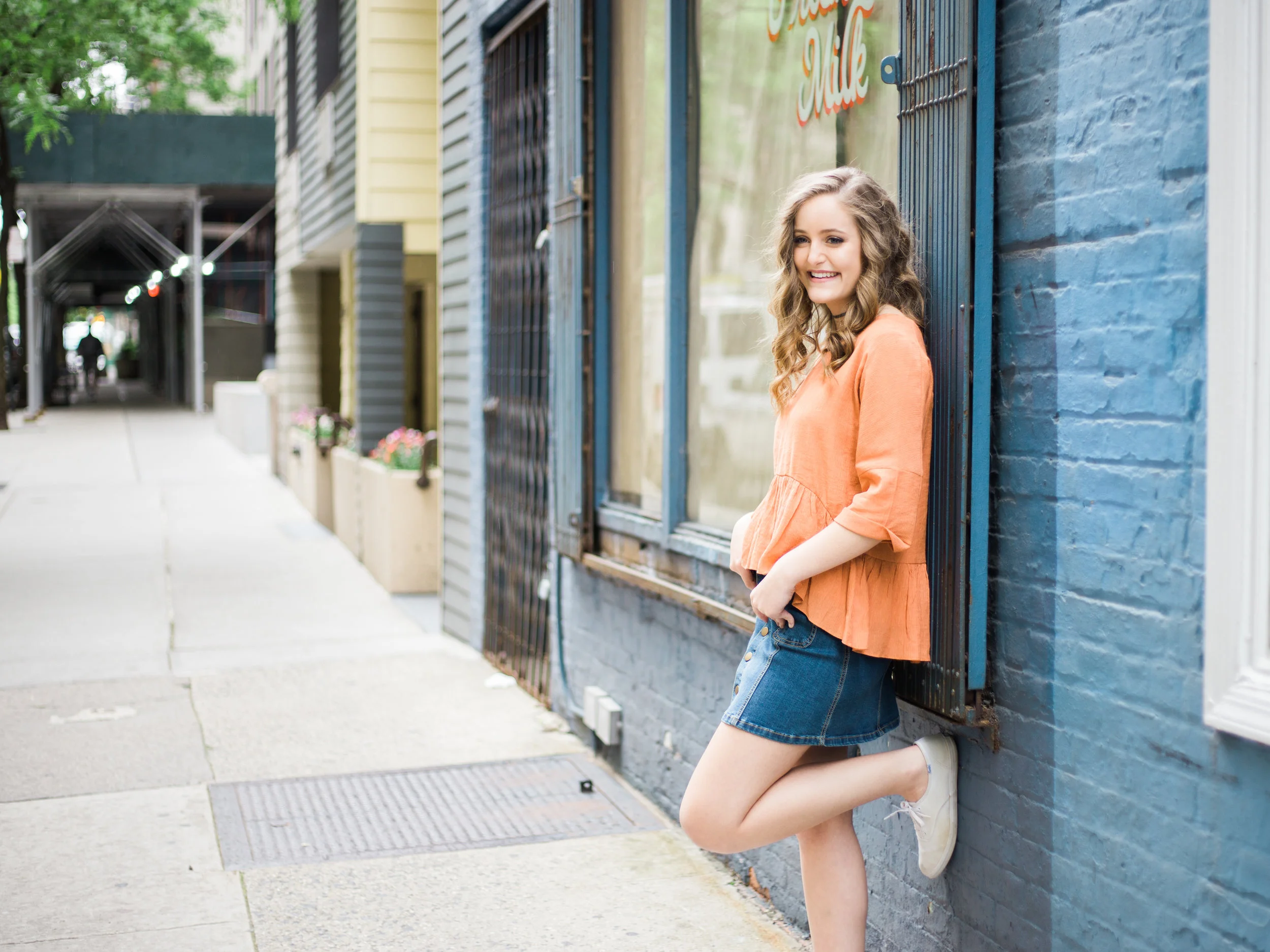 Urban Senior Photos in New York City by Cleveland Wedding Photographer Matt Erickson Photography