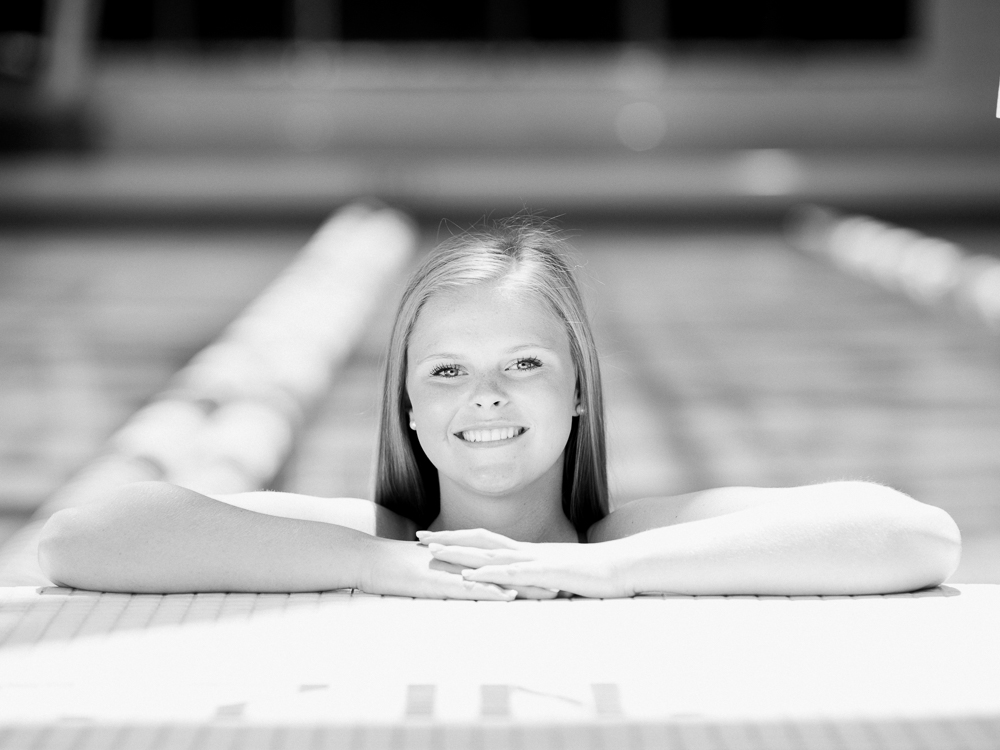 Wooster High School Swimming Senior Pictures by Cleveland Wedding Photographer Matt Erickson Photography