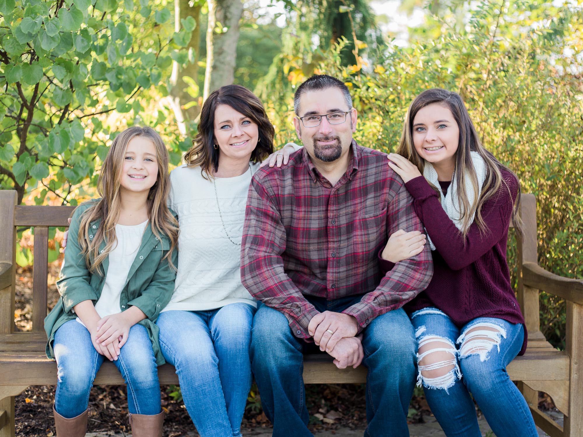 Fall Family Photos in Wooster Ohio by Cleveland Wedding Photographer Matt Erickson Photography