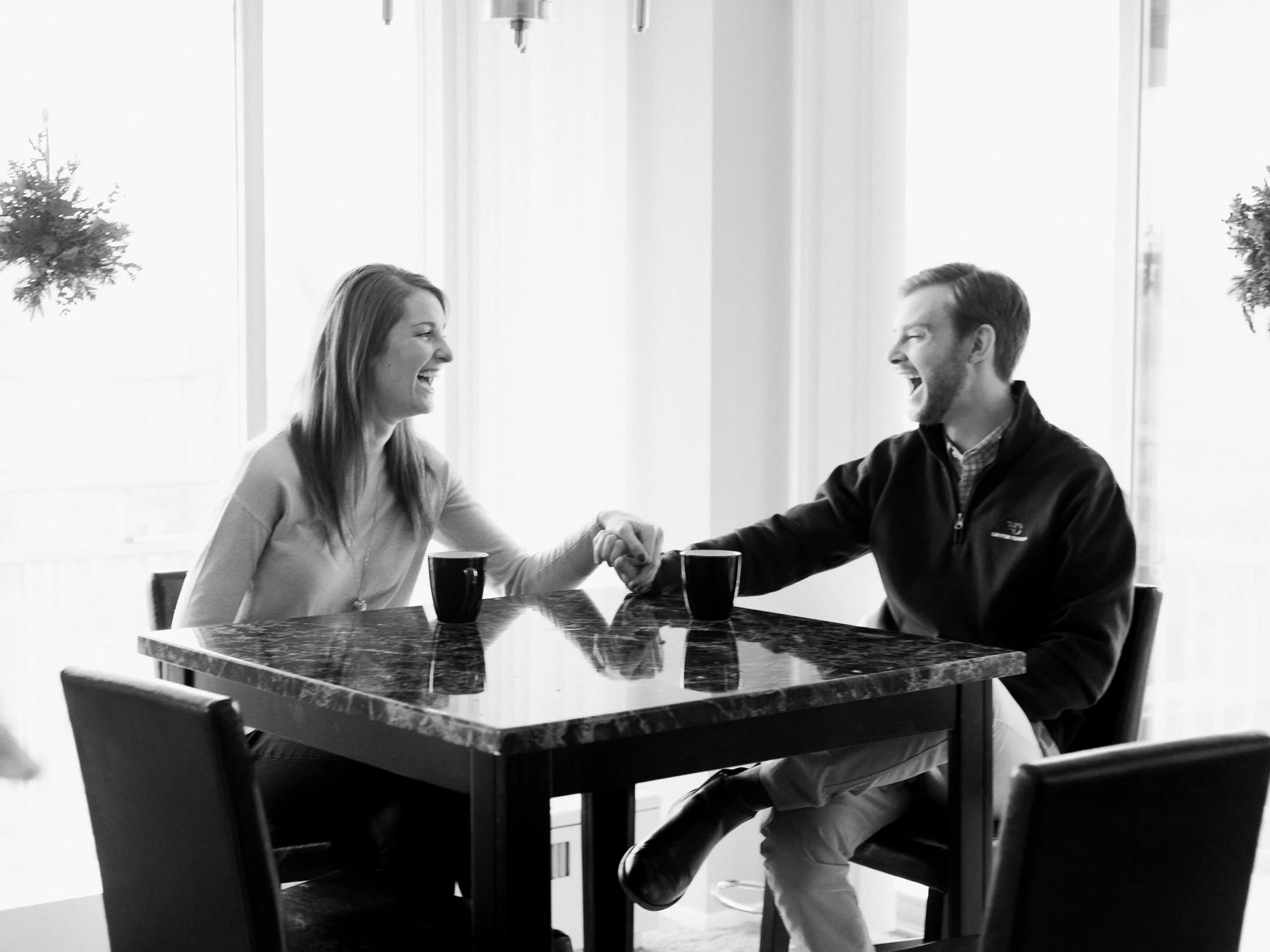 In Home Engagement Session by Cleveland Wedding Photographer Matt Erickson Photography