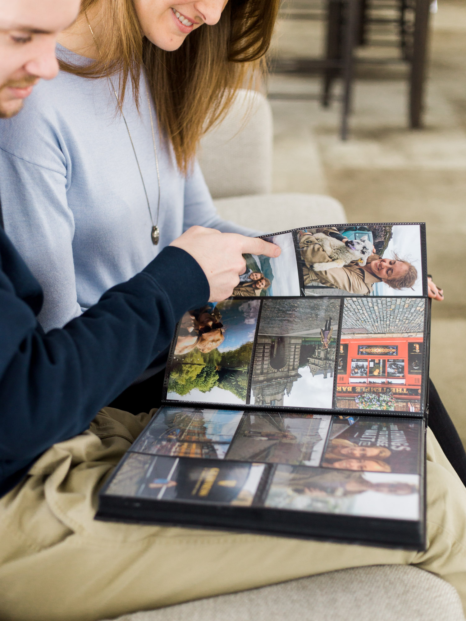 In Home Engagement Session by Cleveland Wedding Photographer Matt Erickson Photography
