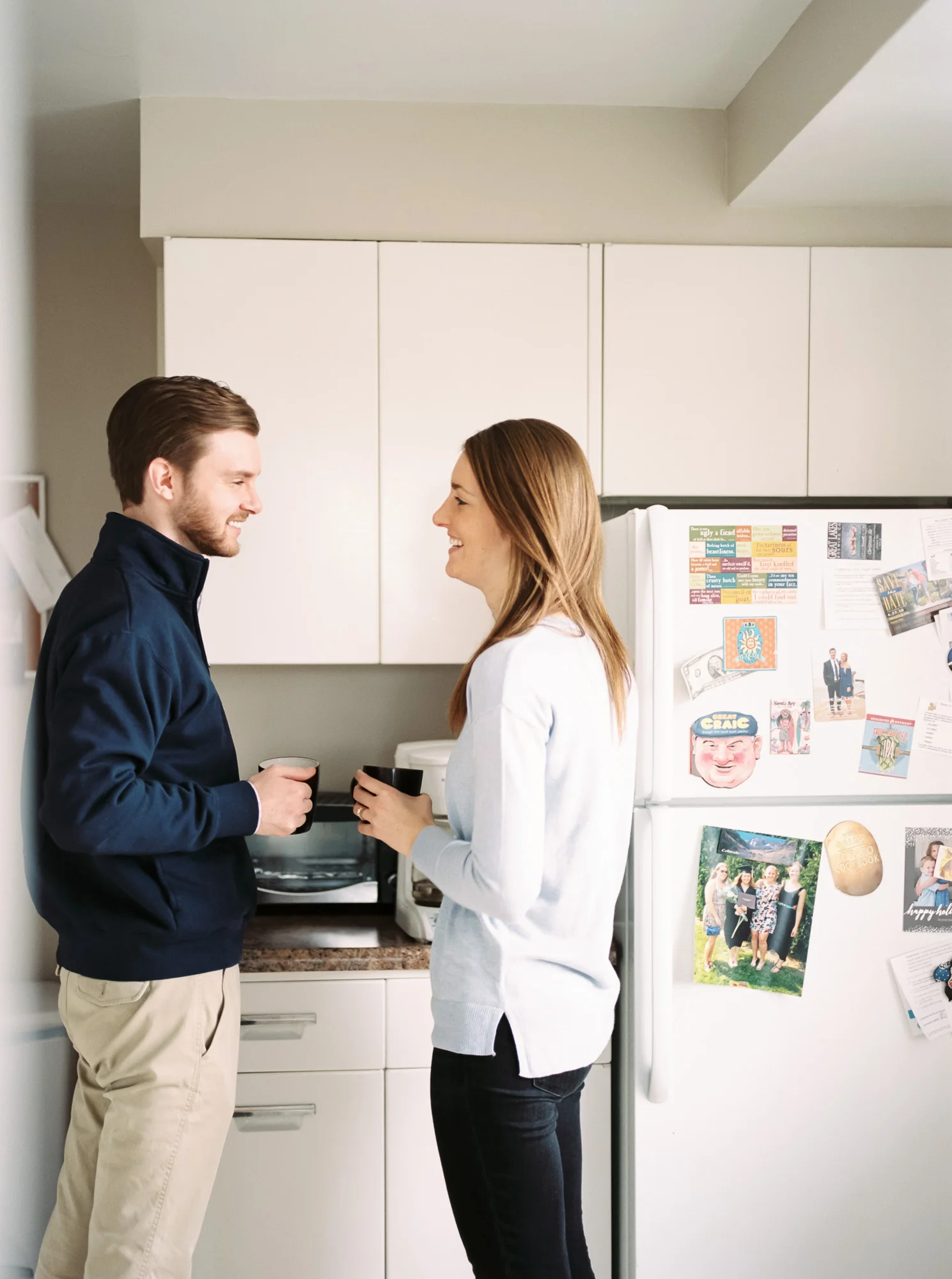 In Home Engagement Session by Cleveland Wedding Photographer Matt Erickson Photography
