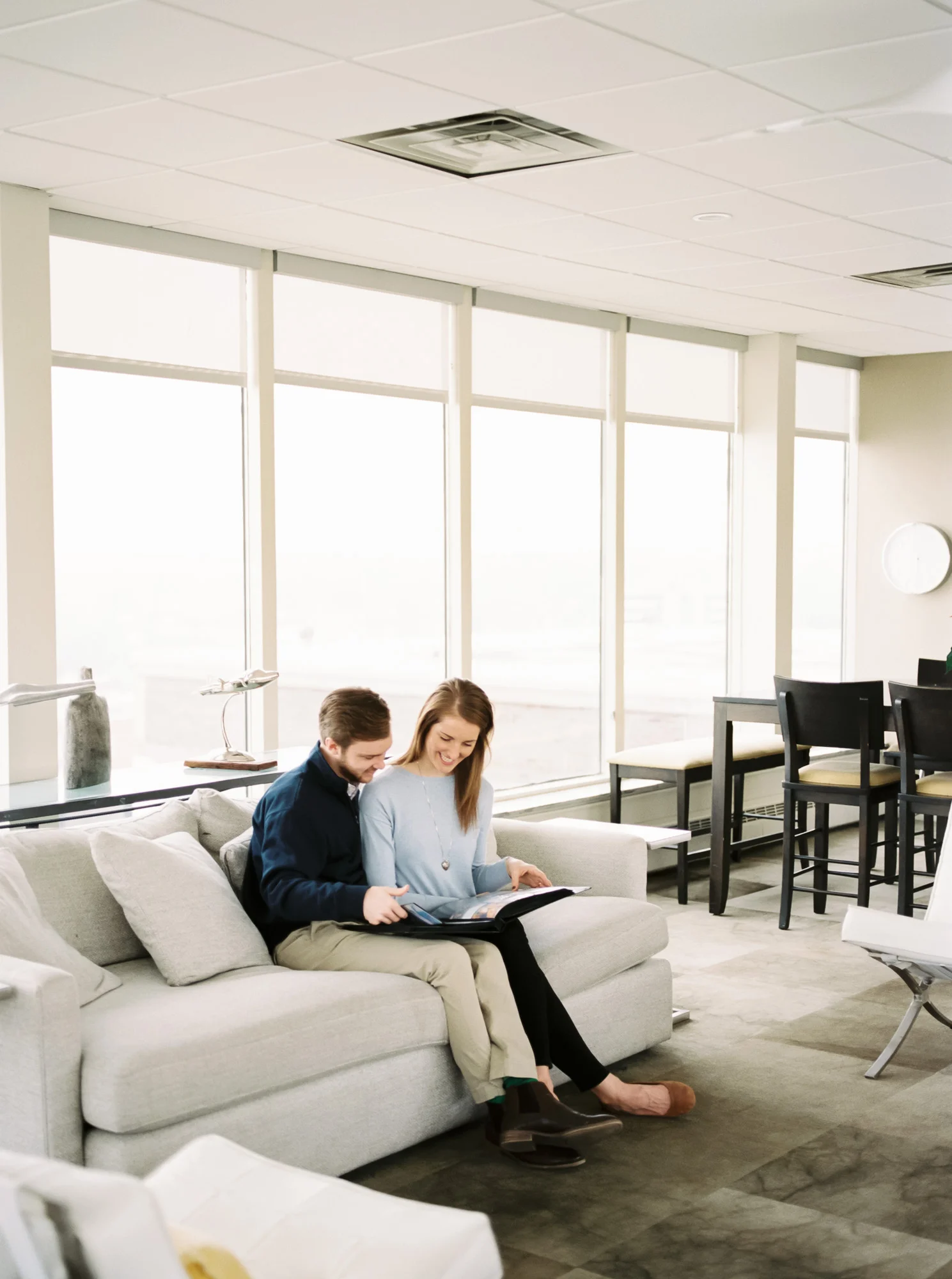 In Home Engagement Session by Cleveland Wedding Photographer Matt Erickson Photography