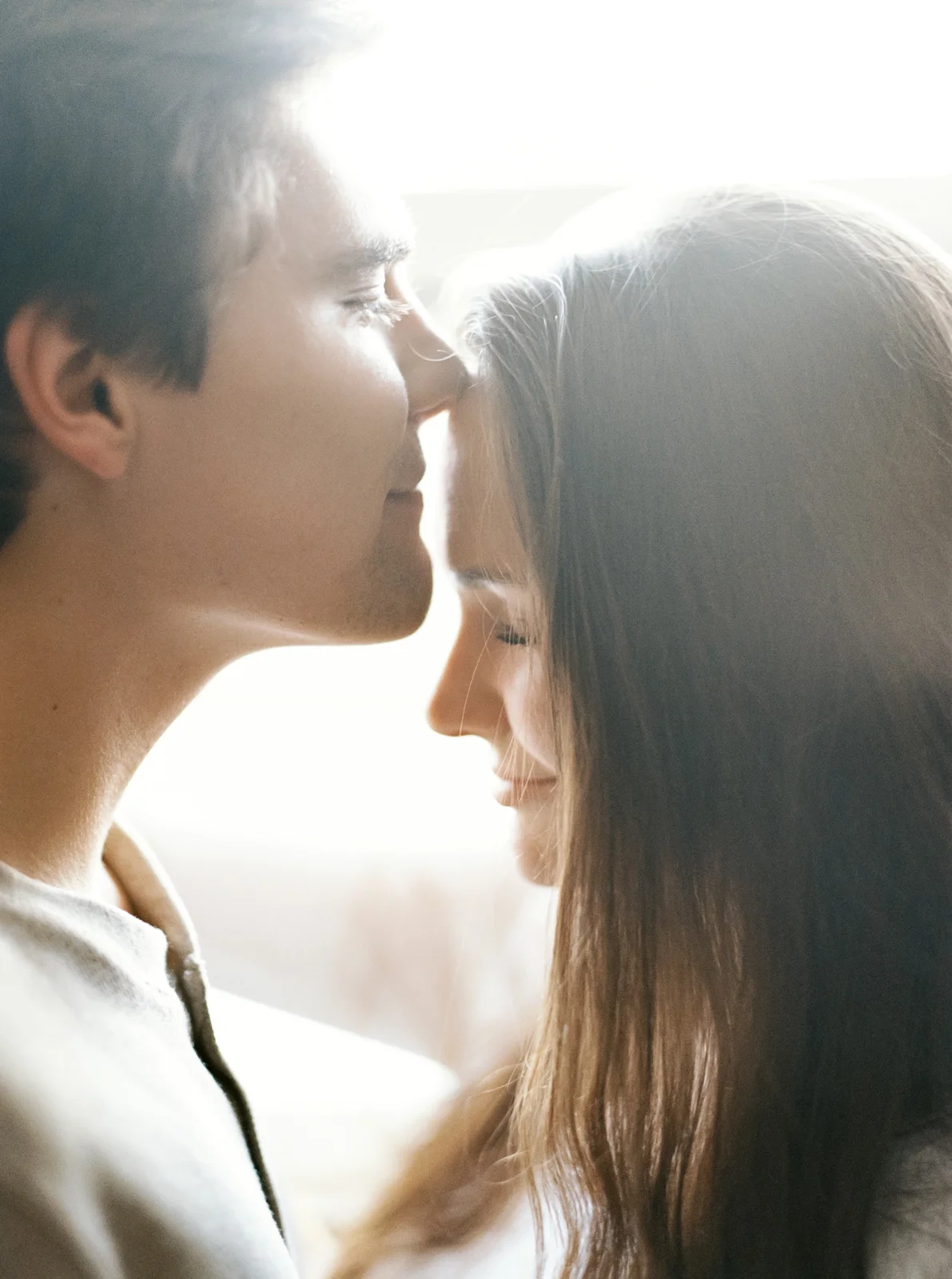 Intimate Engagement Photos At Home by Cleveland Wedding Photographer Matt Erickson Photography