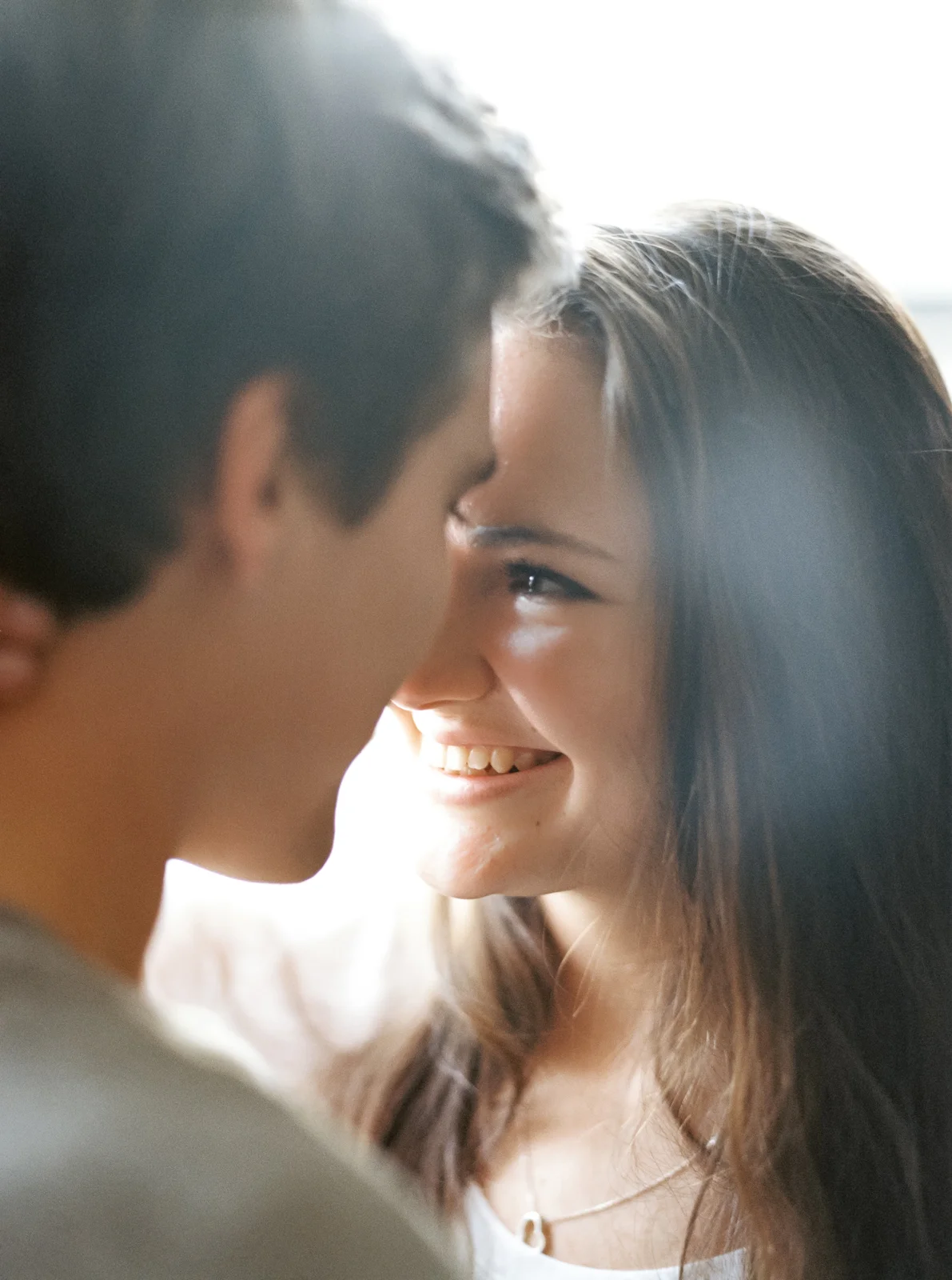 Intimate Engagement Photos At Home by Cleveland Wedding Photographer Matt Erickson Photography