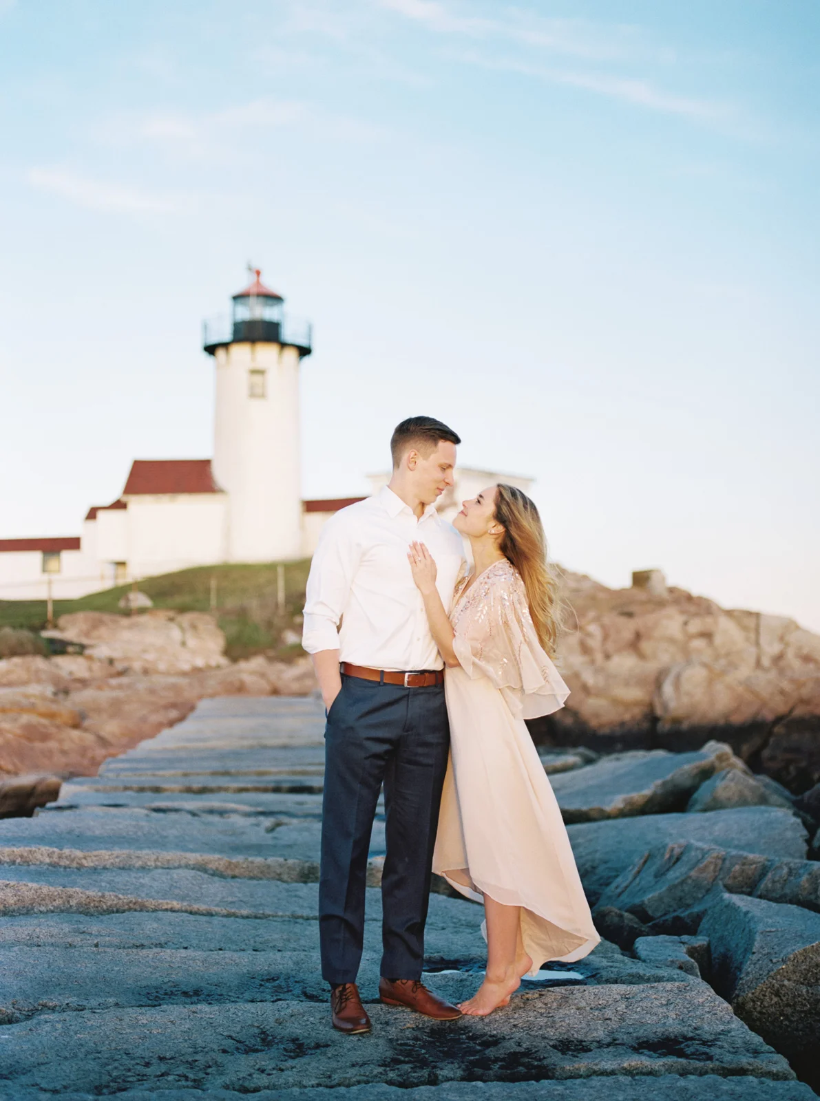 Eastern Point Lighthouse Destination Engagement Session-56.jpg