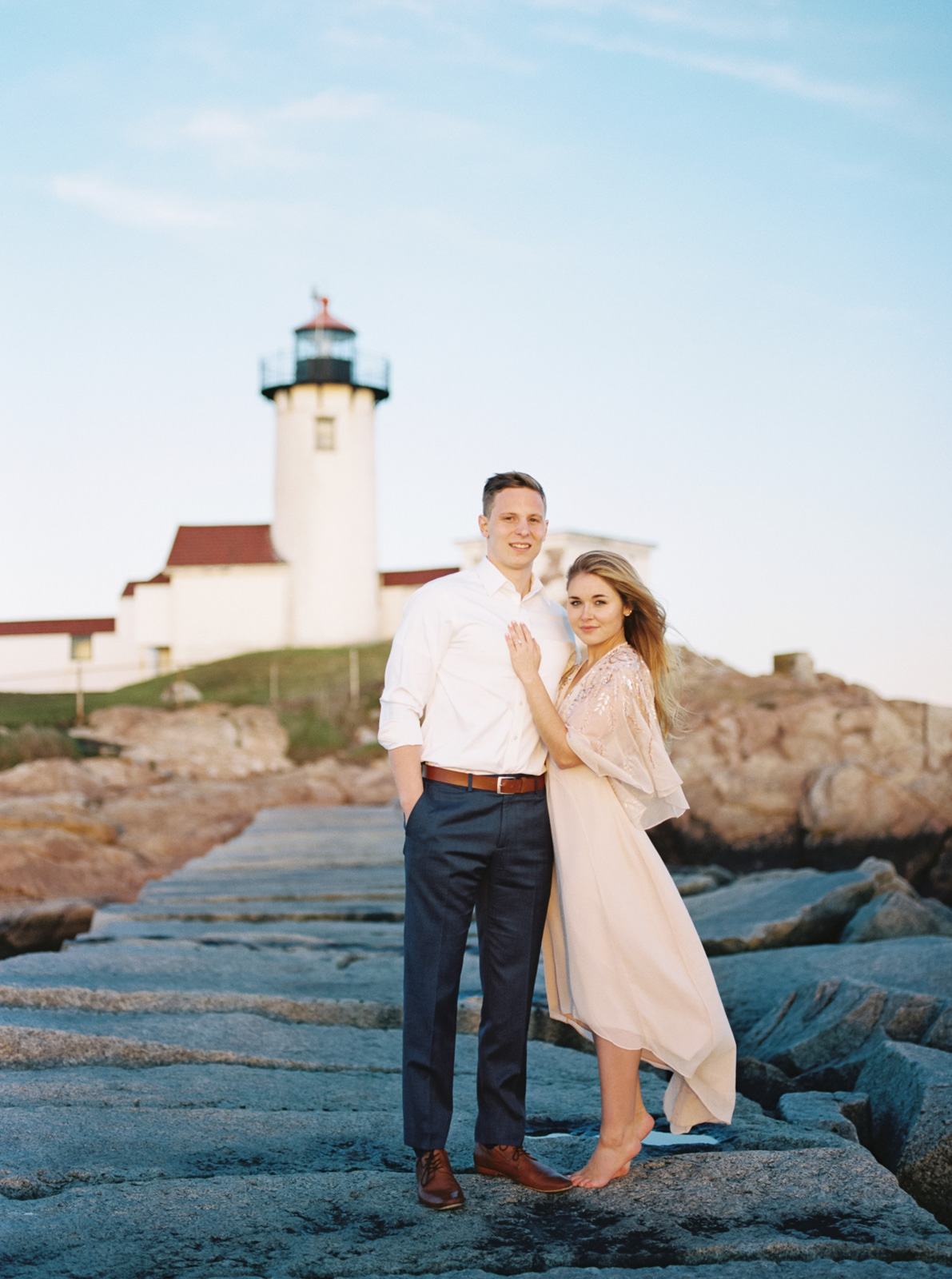 Eastern Point Lighthouse Destination Engagement Session-55.jpg