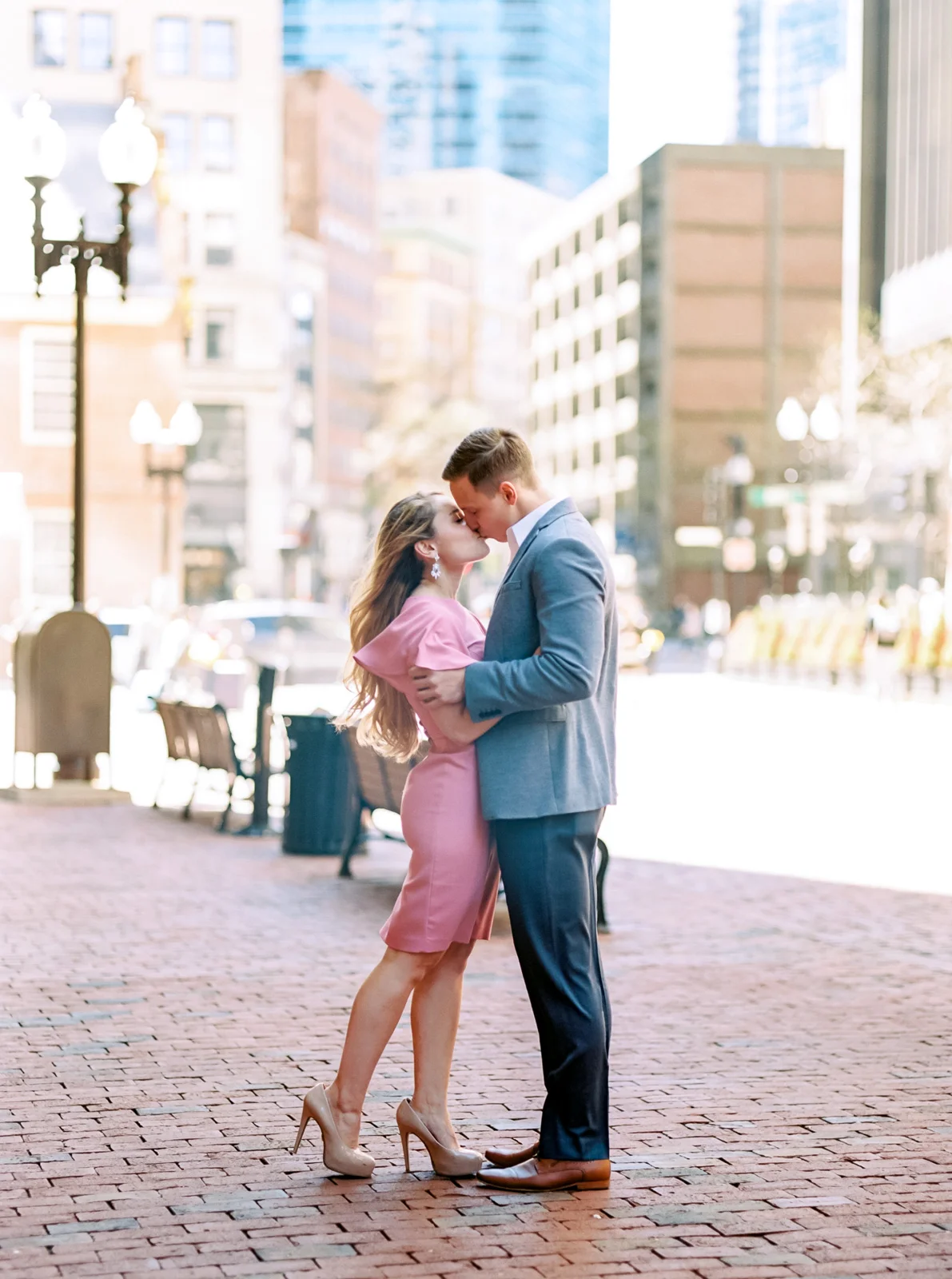Stylish Summer Engagement Session in Downtown Boston-46.jpg