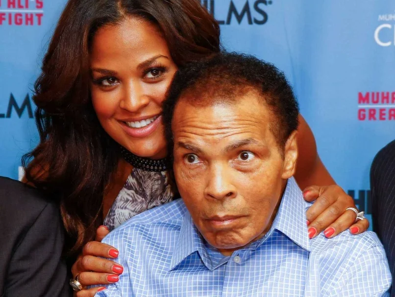 Muhammad and Laila Ali