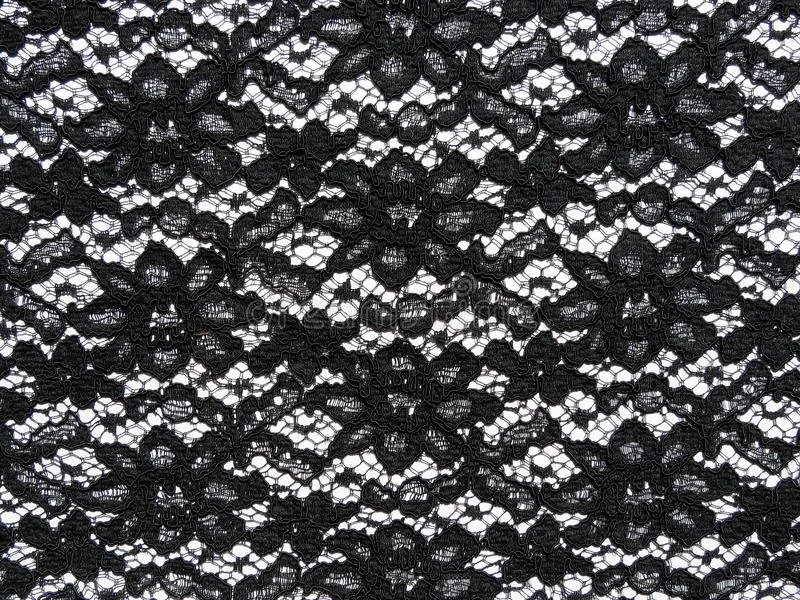 in the black lace...