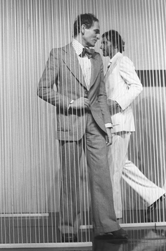 Pierre Cardin and Andre Oliver, 1975