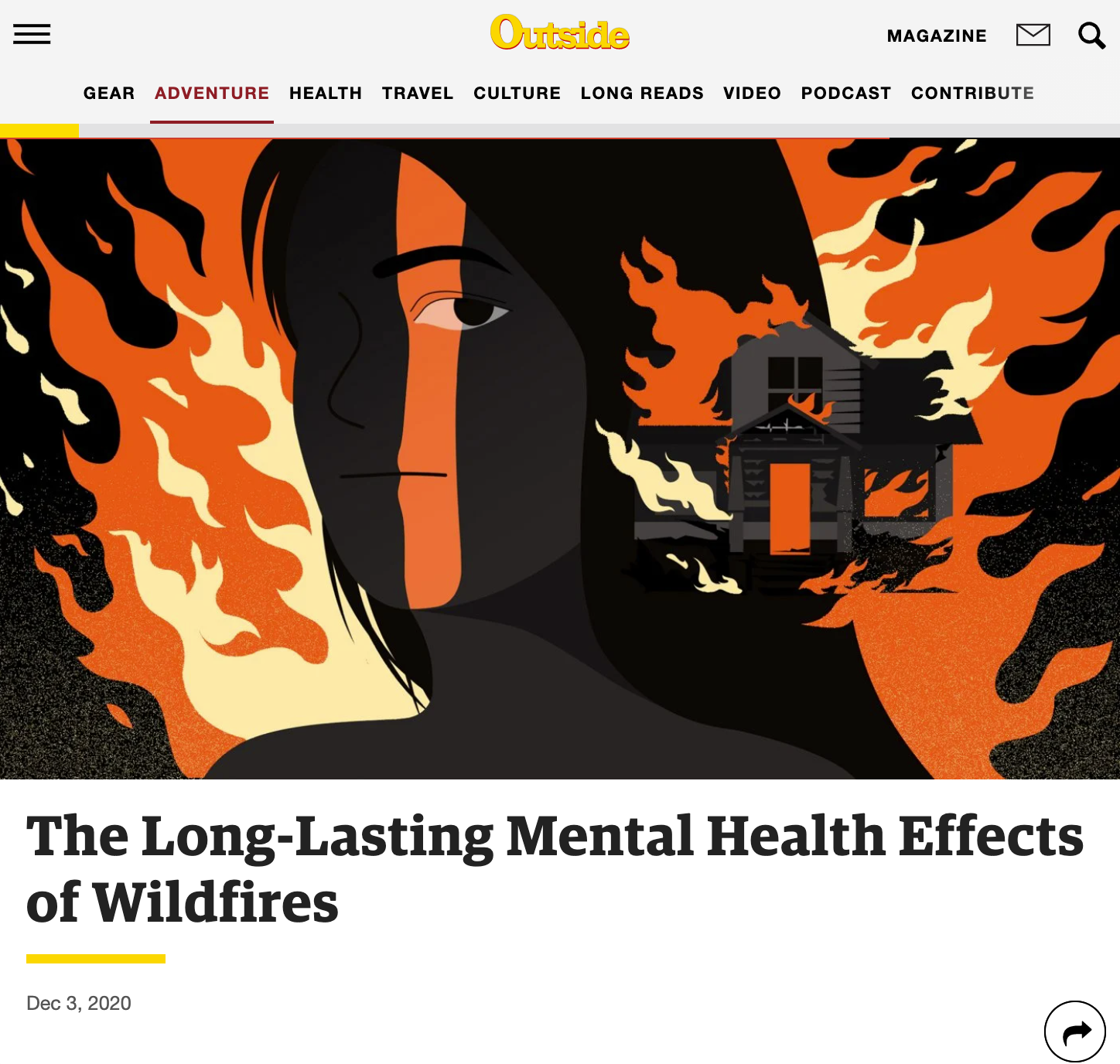 OUTSIDE MAGAZINE — charlotte fu