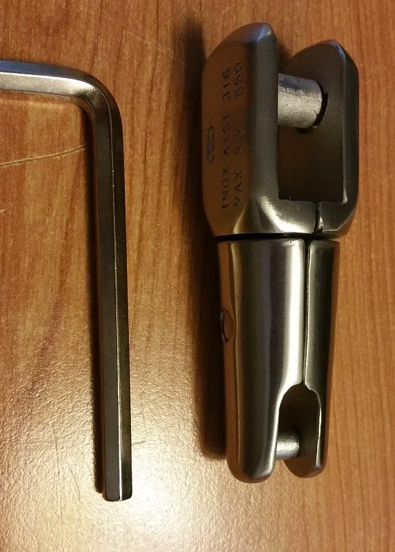Kong anchor swivel for 6-8 mm chain
