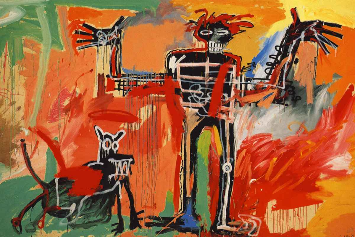 Basquiat's Boy and Dog in a Johnnypump