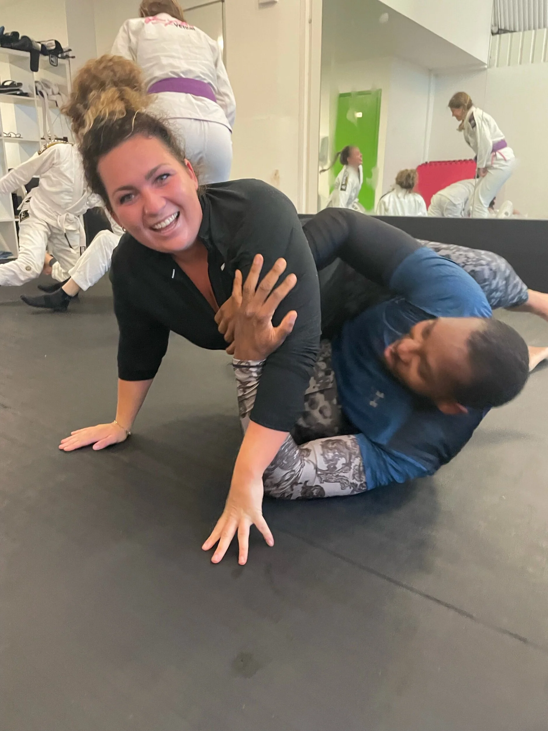 Kate from Urban Pantry training at Wave :)