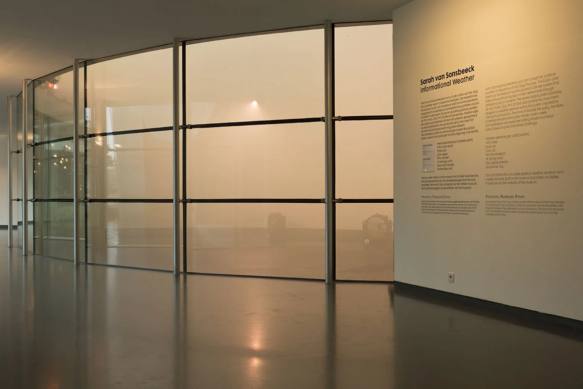 Informational Weather (Van Abbe Museum, NL)