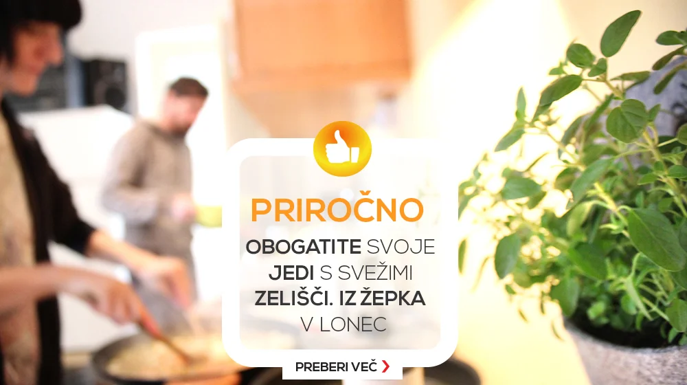 zelišča na dosegu rok