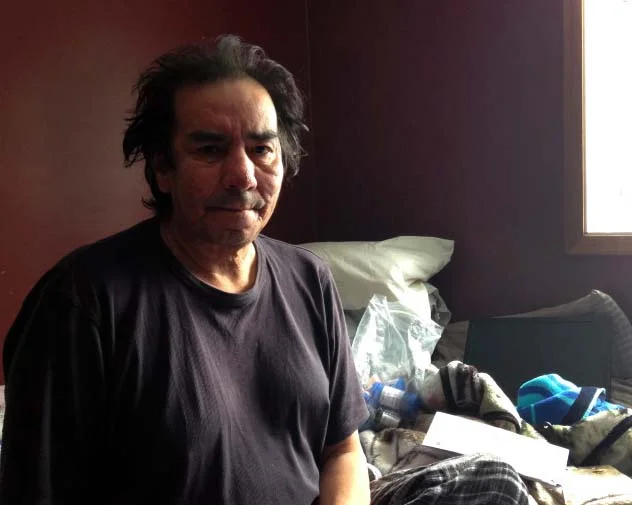 Steve Fobister, Sr., of Grassy Narrows, Ontario. 